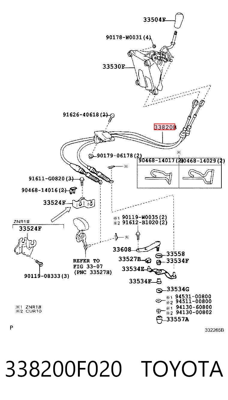 338200F020 Toyota