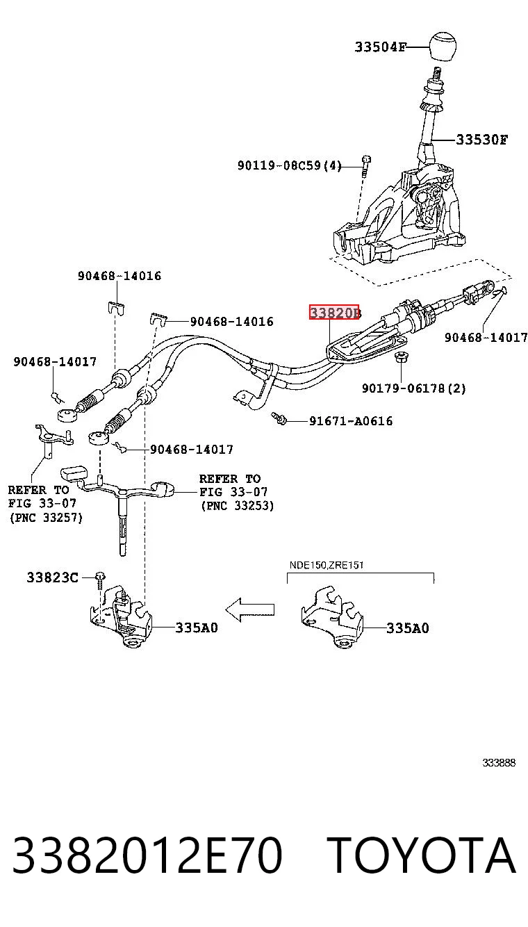 3382012E70 Toyota
