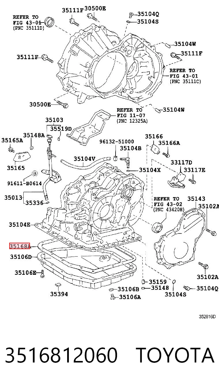 3516812060 Toyota