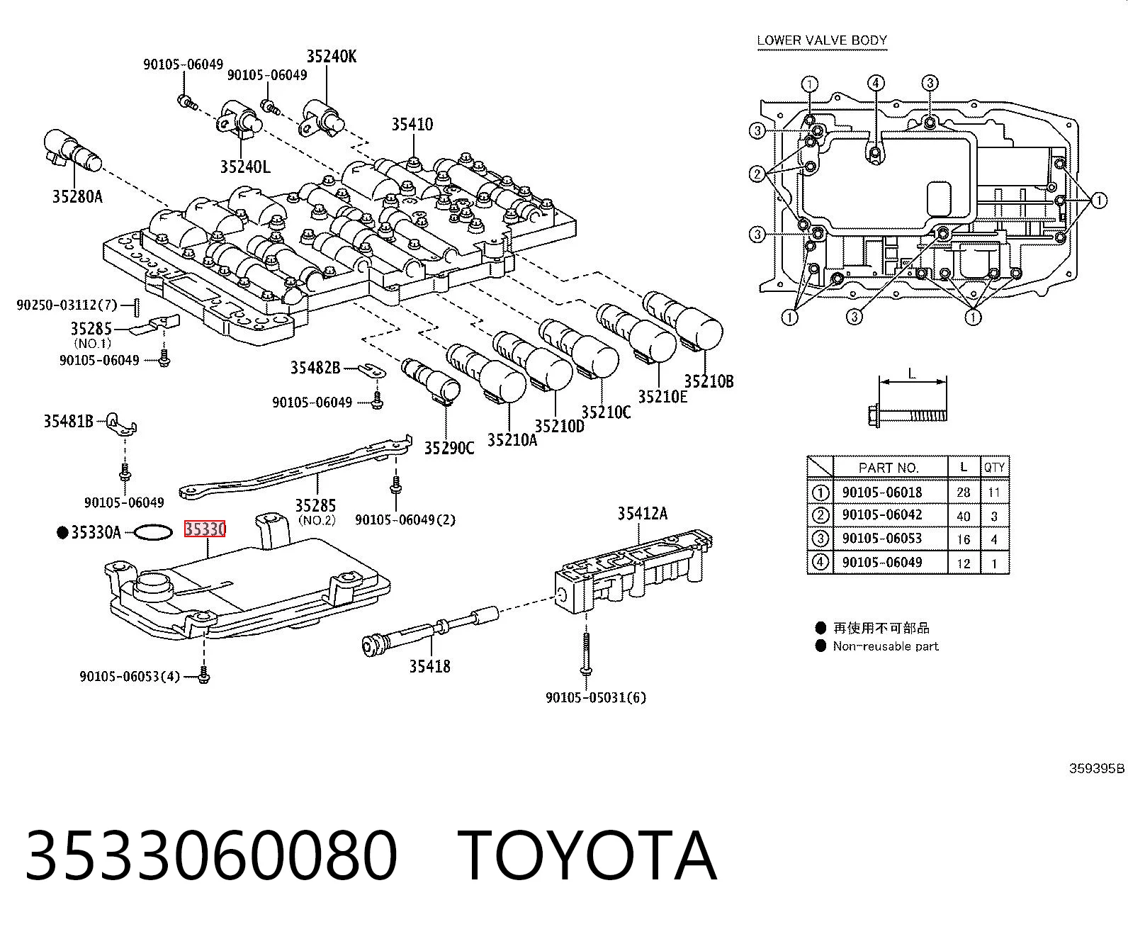 3533060080 Toyota