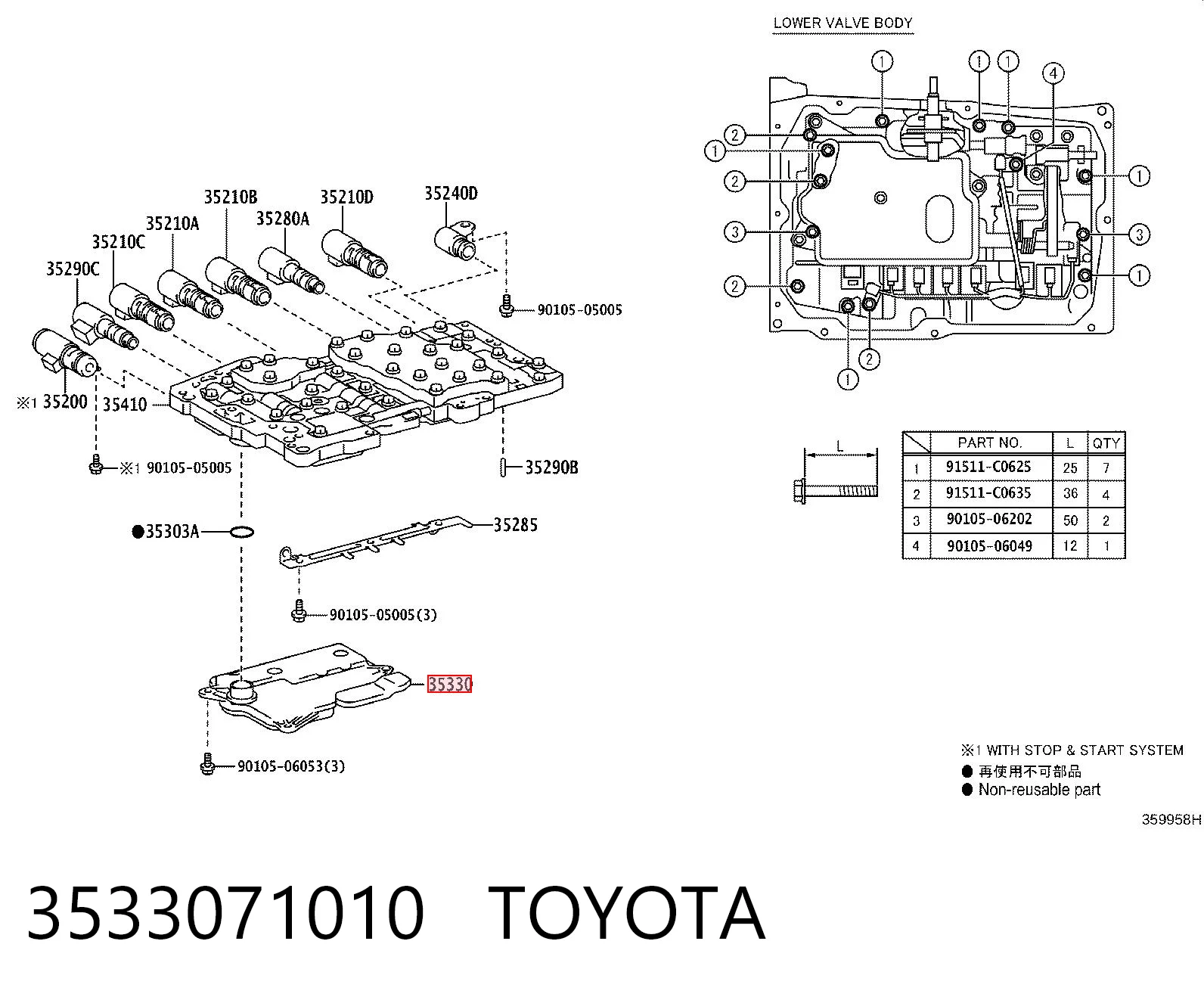 Vedante de panela da Caixa Automática de Mudança/Caixa Mecânica de Mudança para Toyota Land Cruiser J150