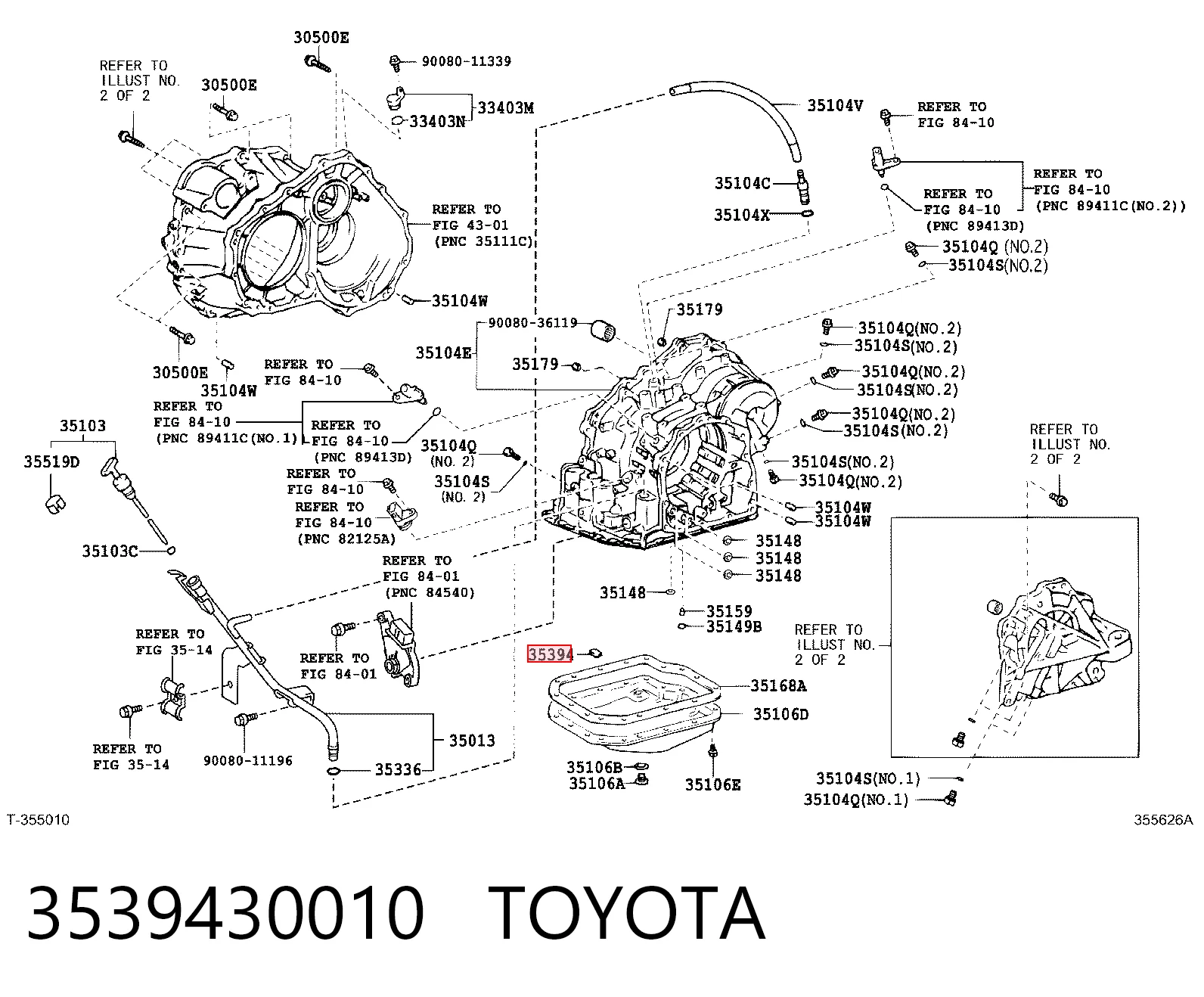 3539430010 Toyota