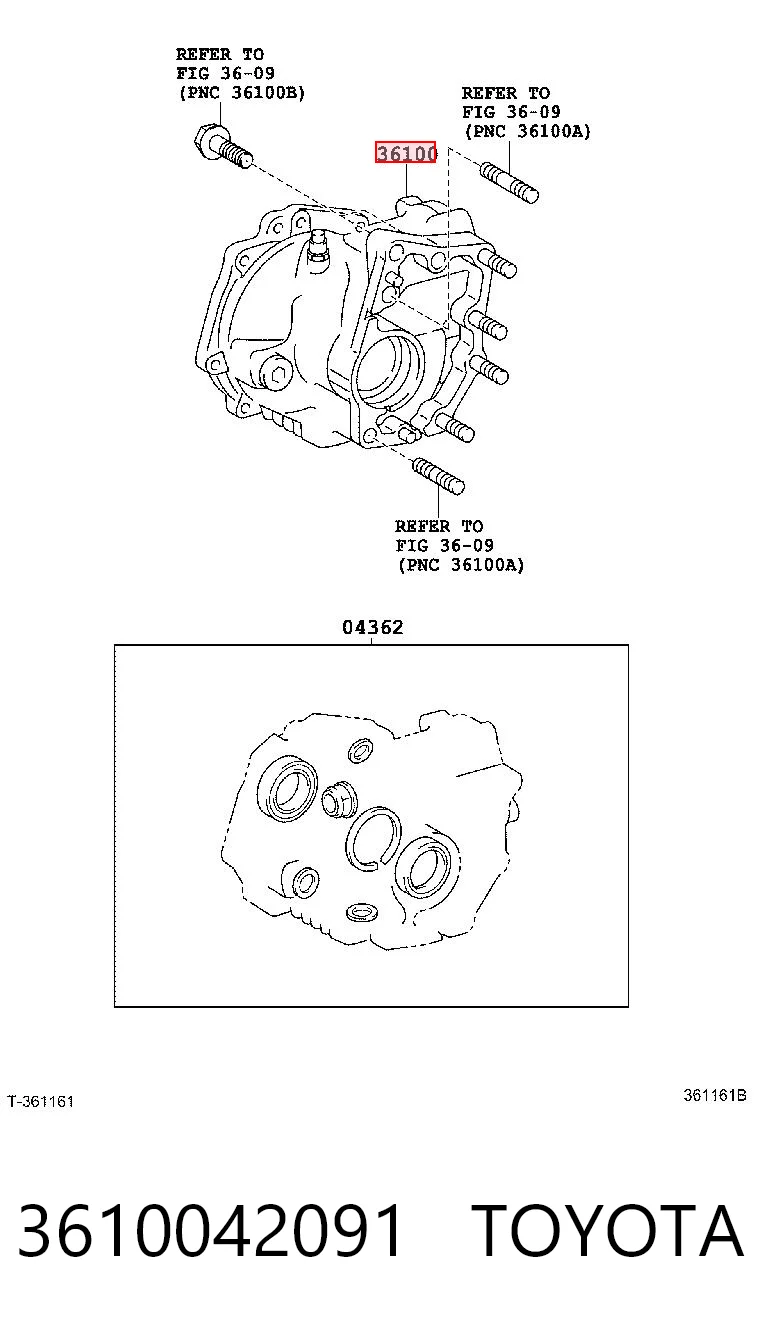 3610042091 Toyota