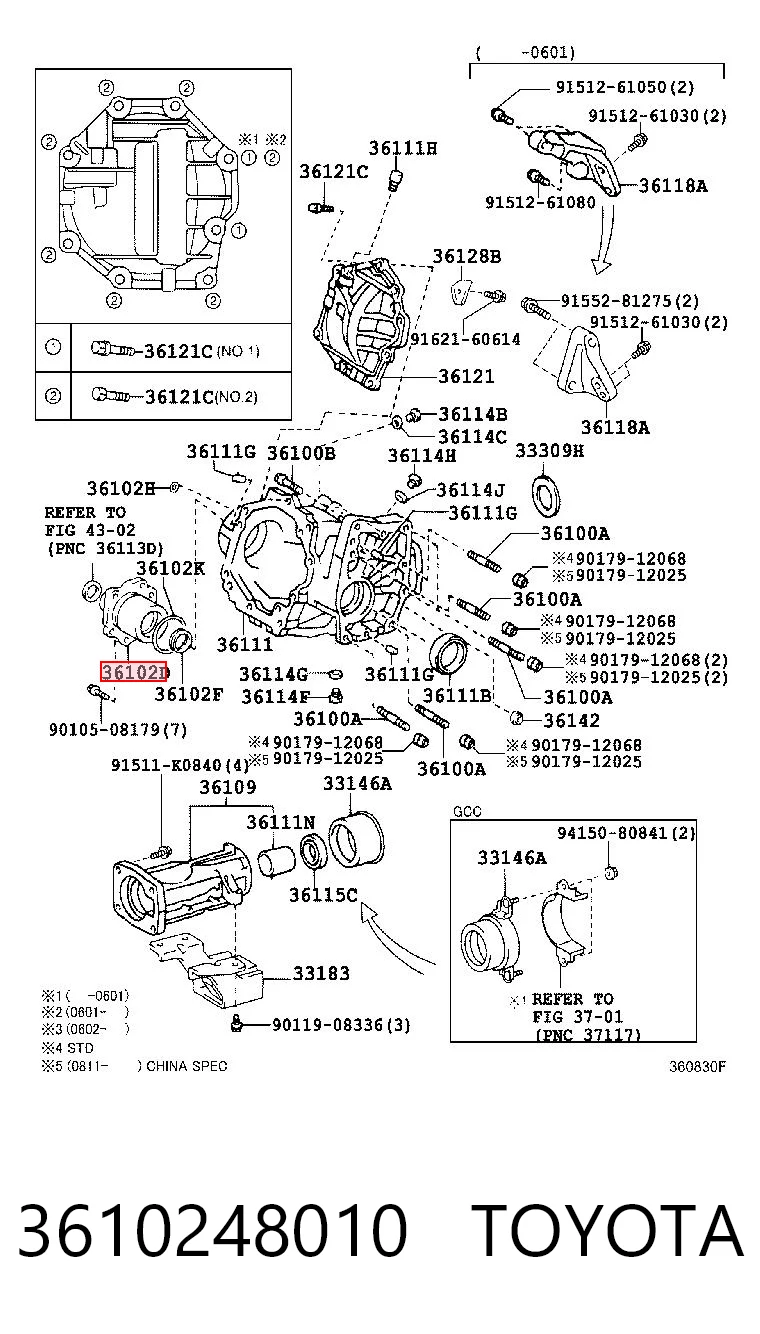 3610248010 Toyota