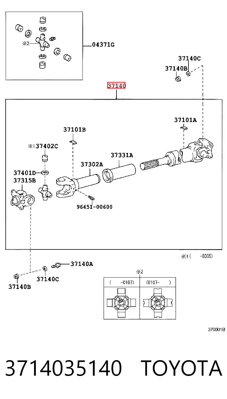 3714035140 Toyota