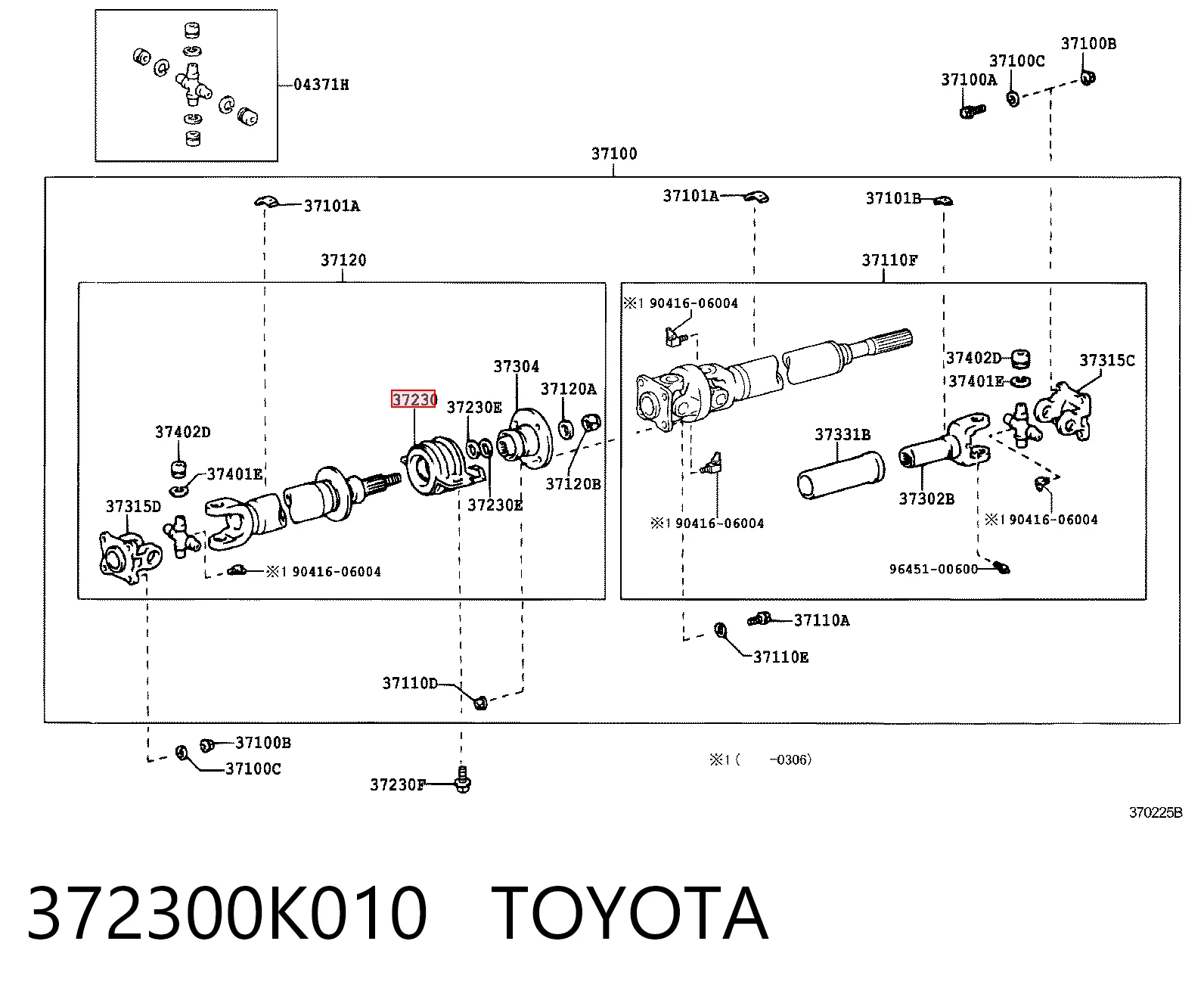 372300K010 Toyota