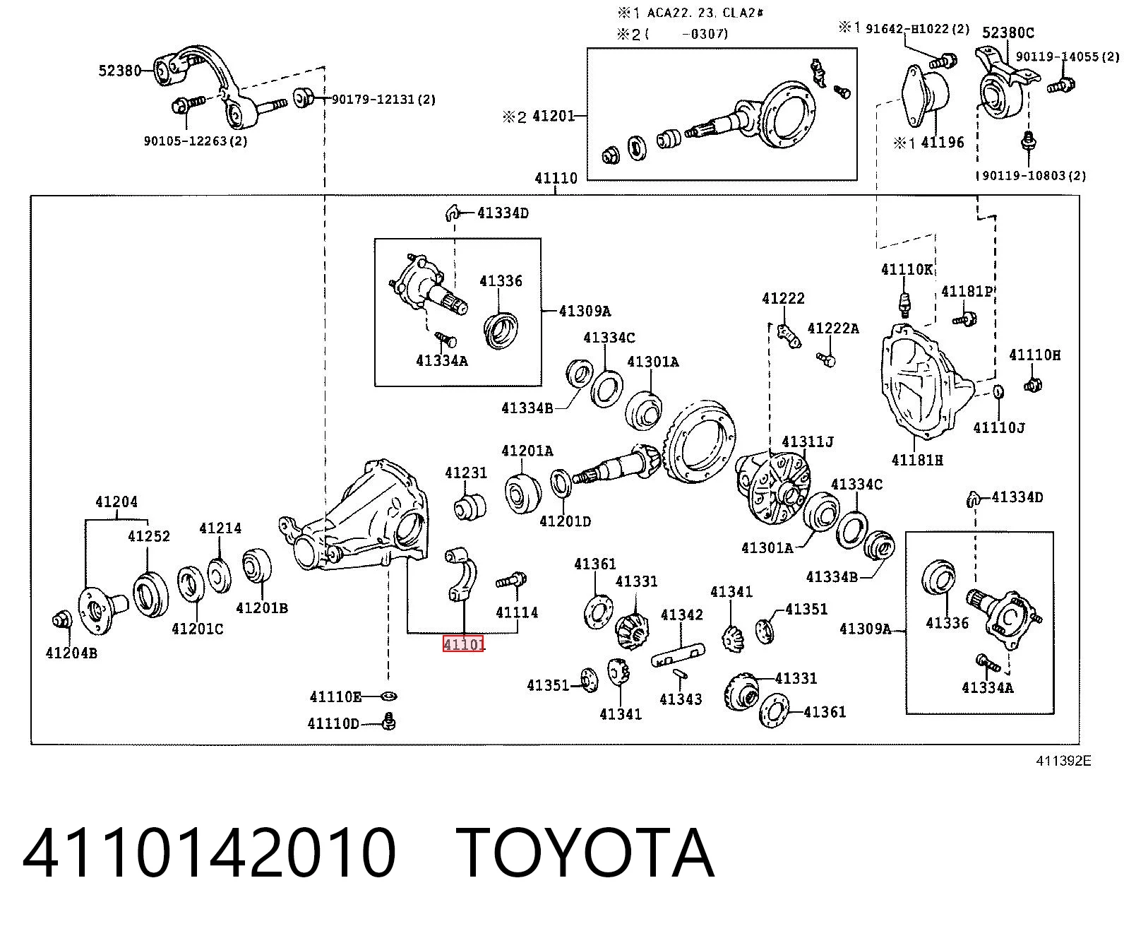 4110142010 Toyota