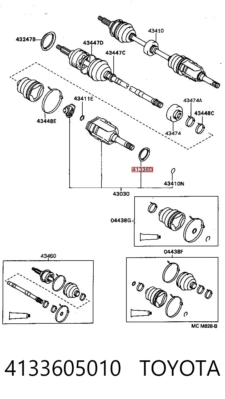 4133605010 Toyota