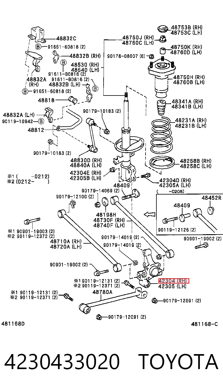 4230433020 Toyota