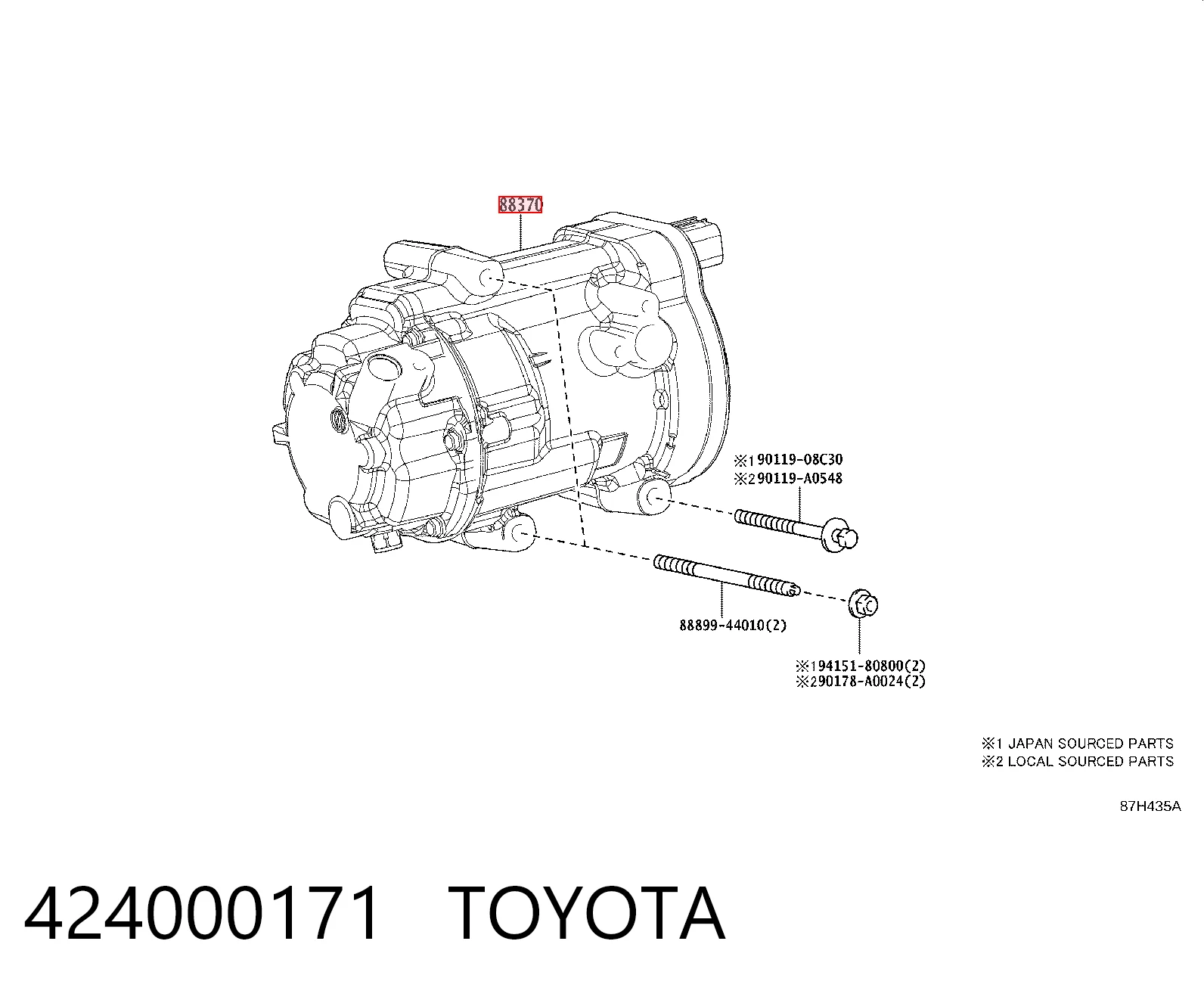 Compre Compressor de aparelho de ar condicionado Toyota RAV4 5