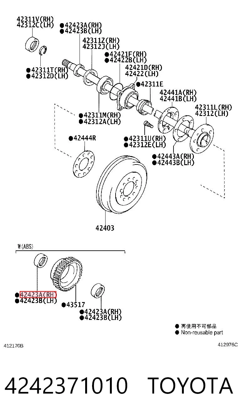 4242371010 Toyota