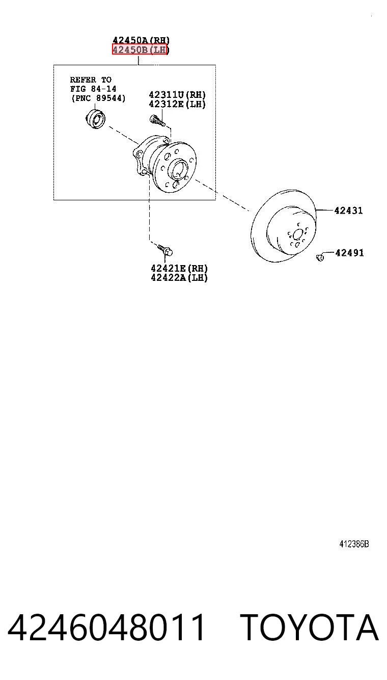 4246048011 Toyota