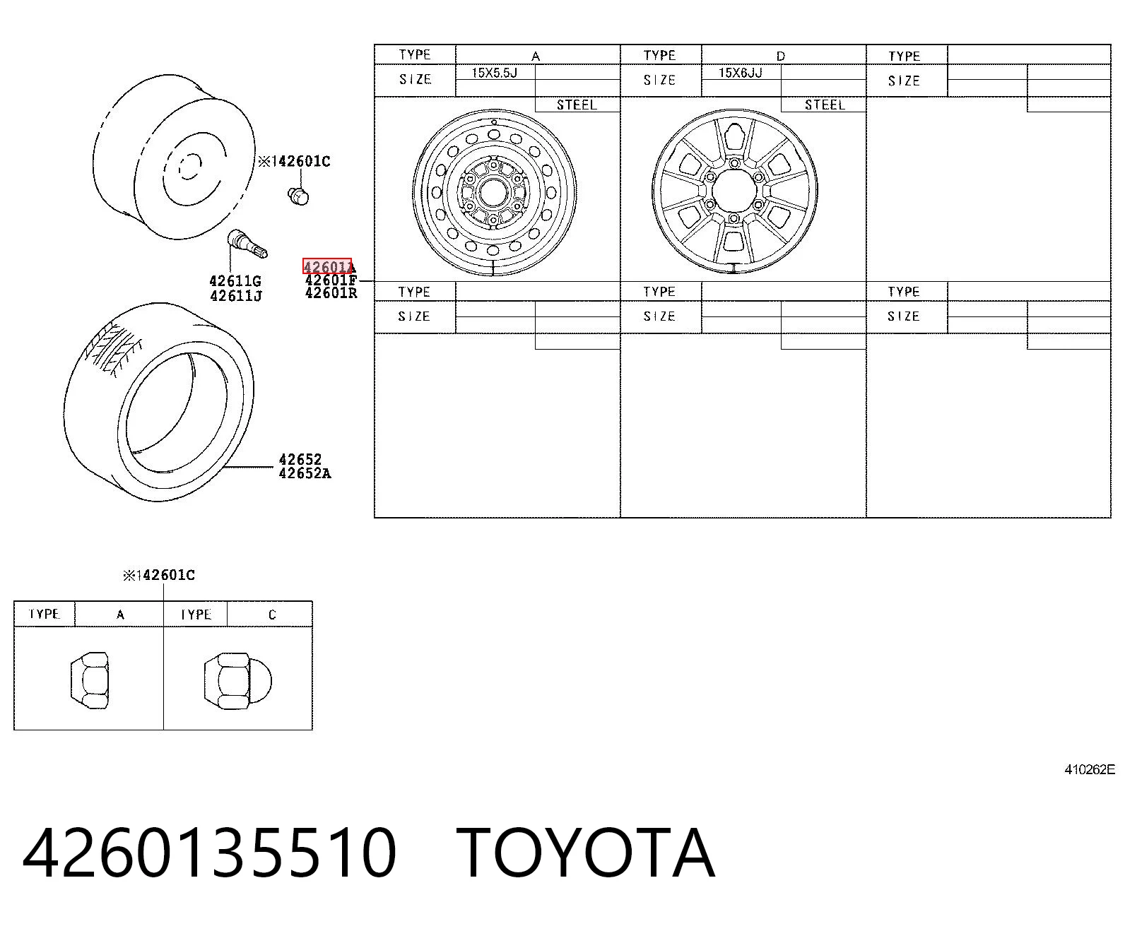 Discos de roda de aleação ligeira (de aleação ligeira, de titânio) Toyota Hilux  N ao melhor preço