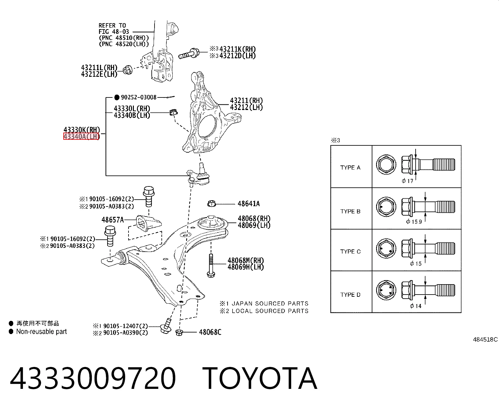  para Toyota RAV4 III (A3)