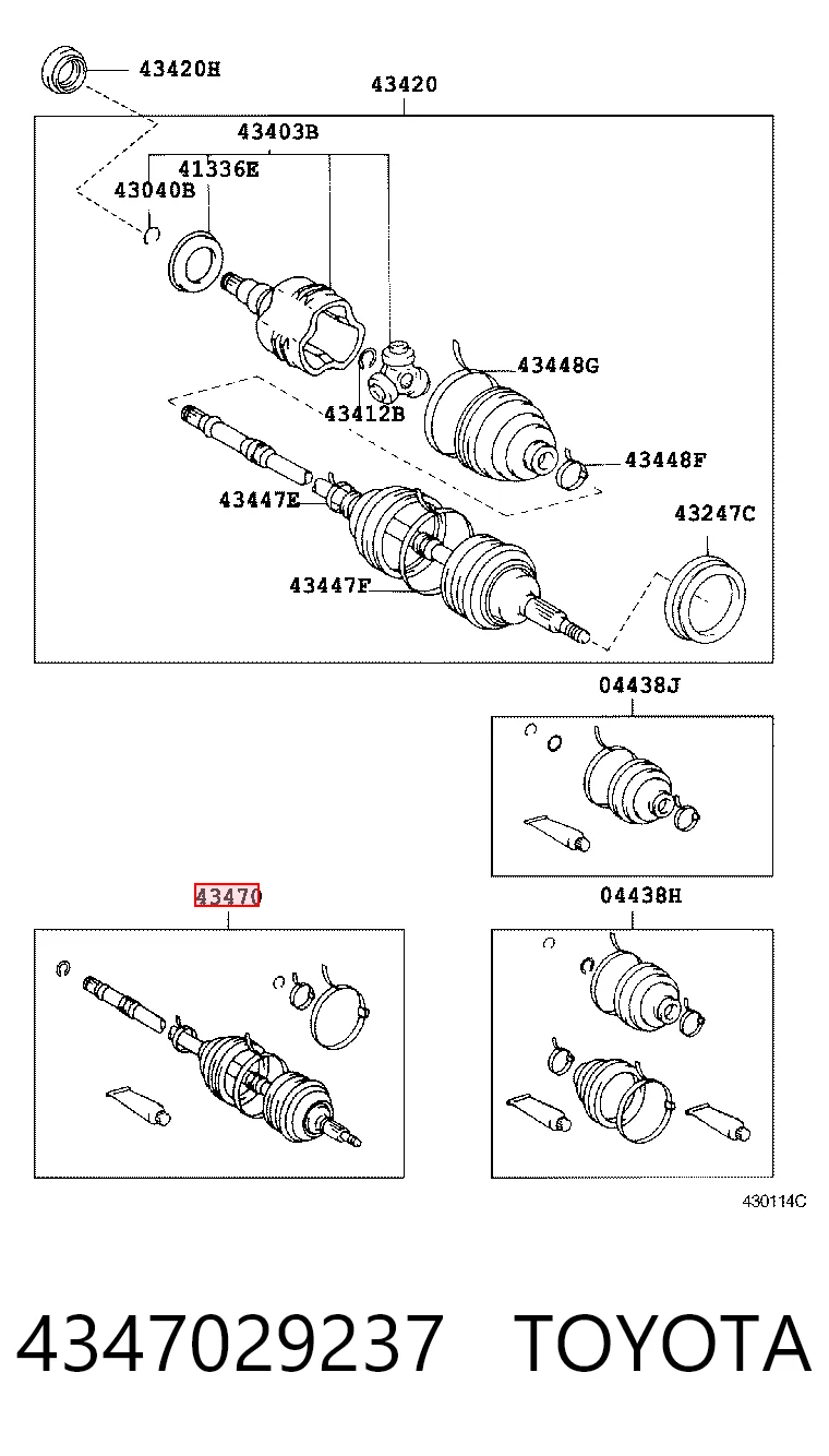 4347029237 Toyota