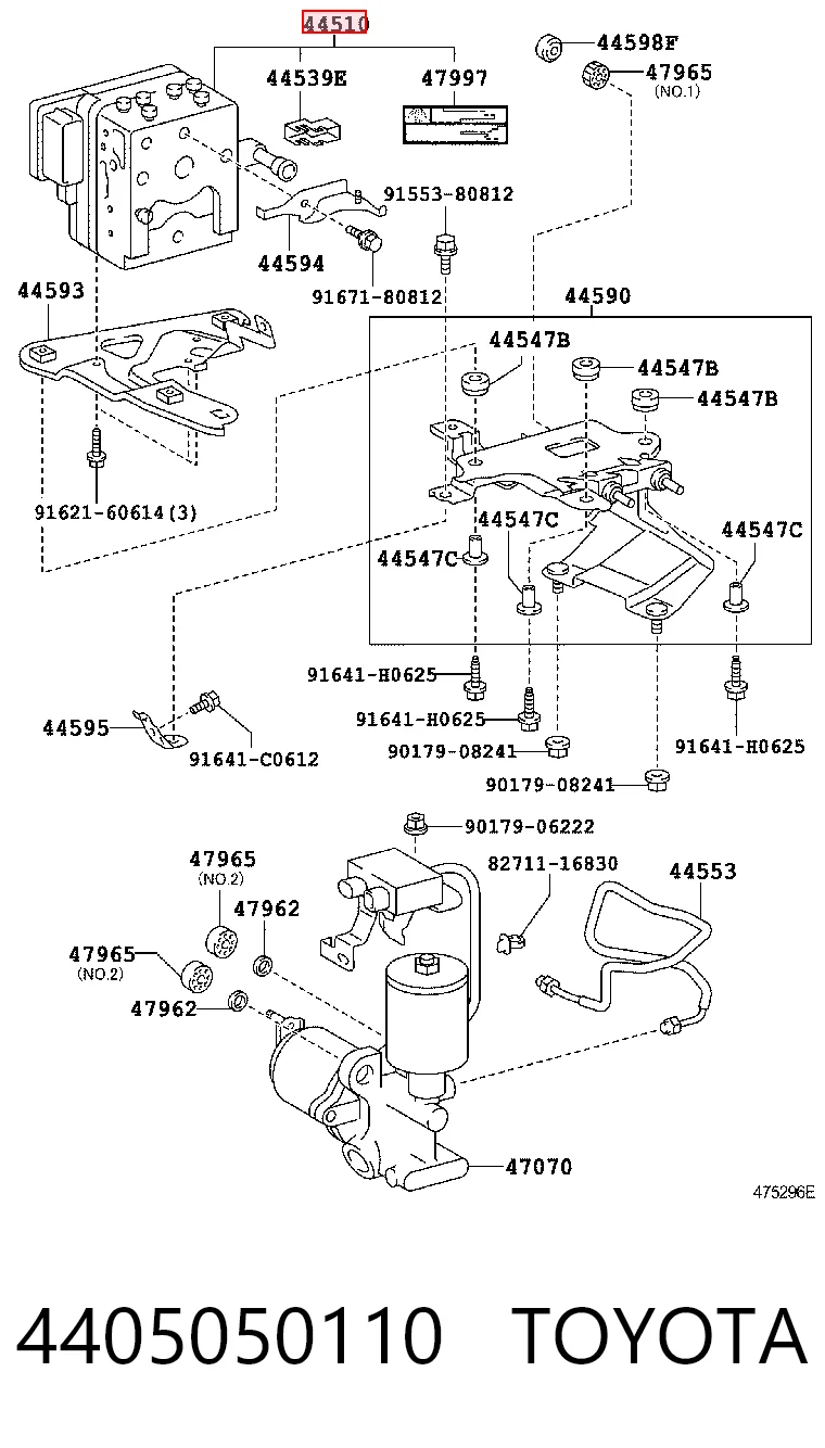 4405050110 Toyota