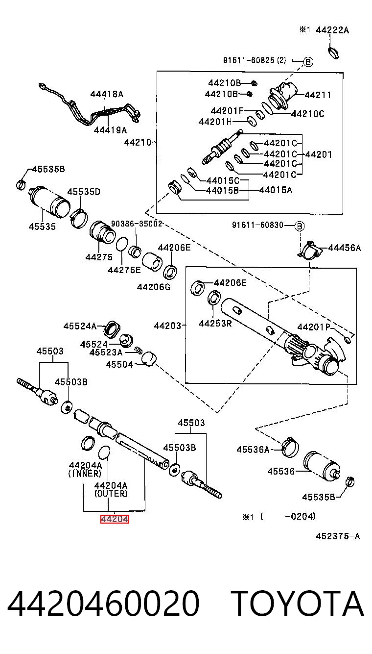 4420460020 Toyota