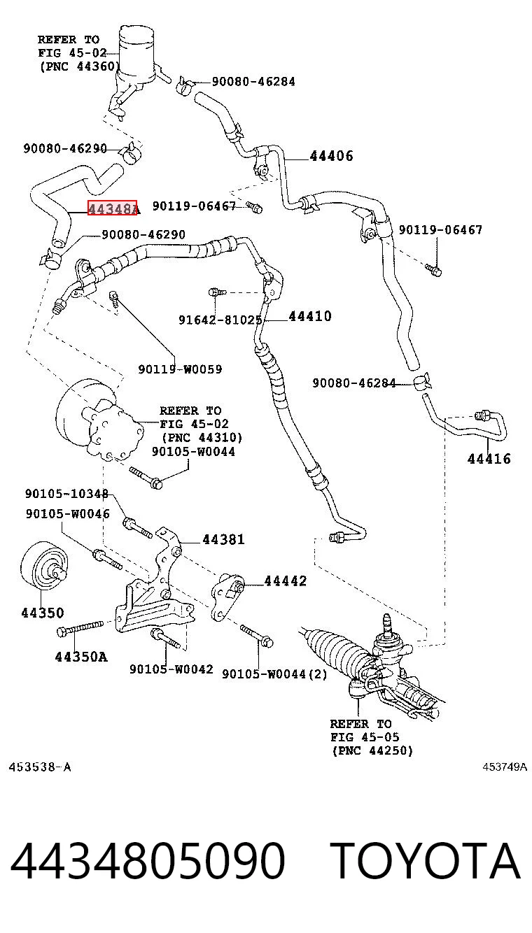 4434805090 Toyota