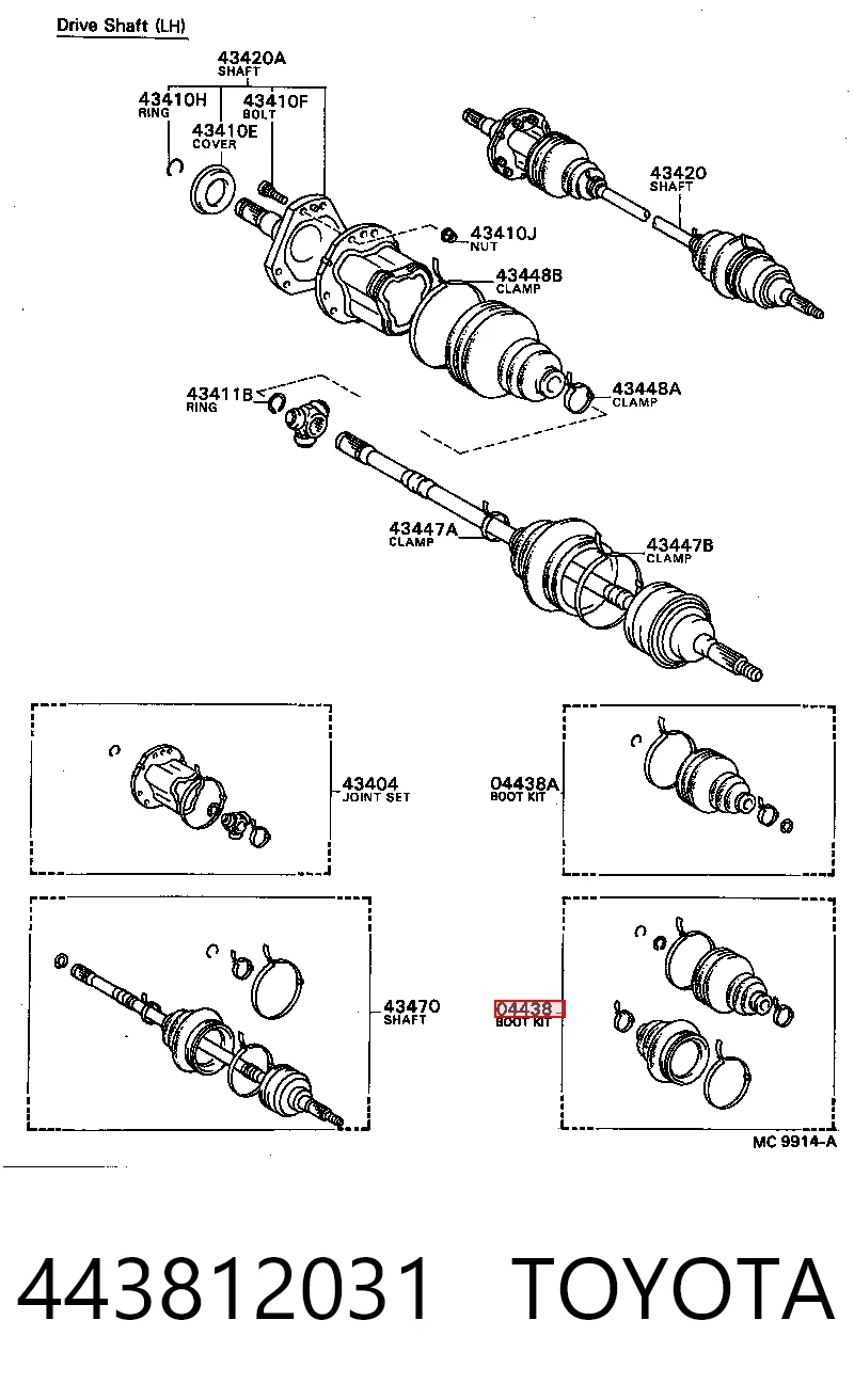 443812031 Toyota