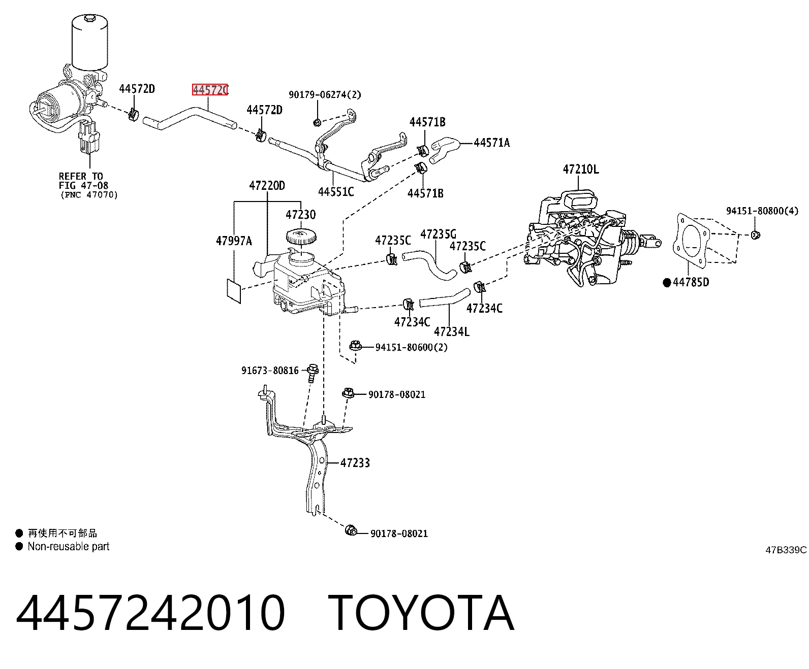 4457242010 Toyota