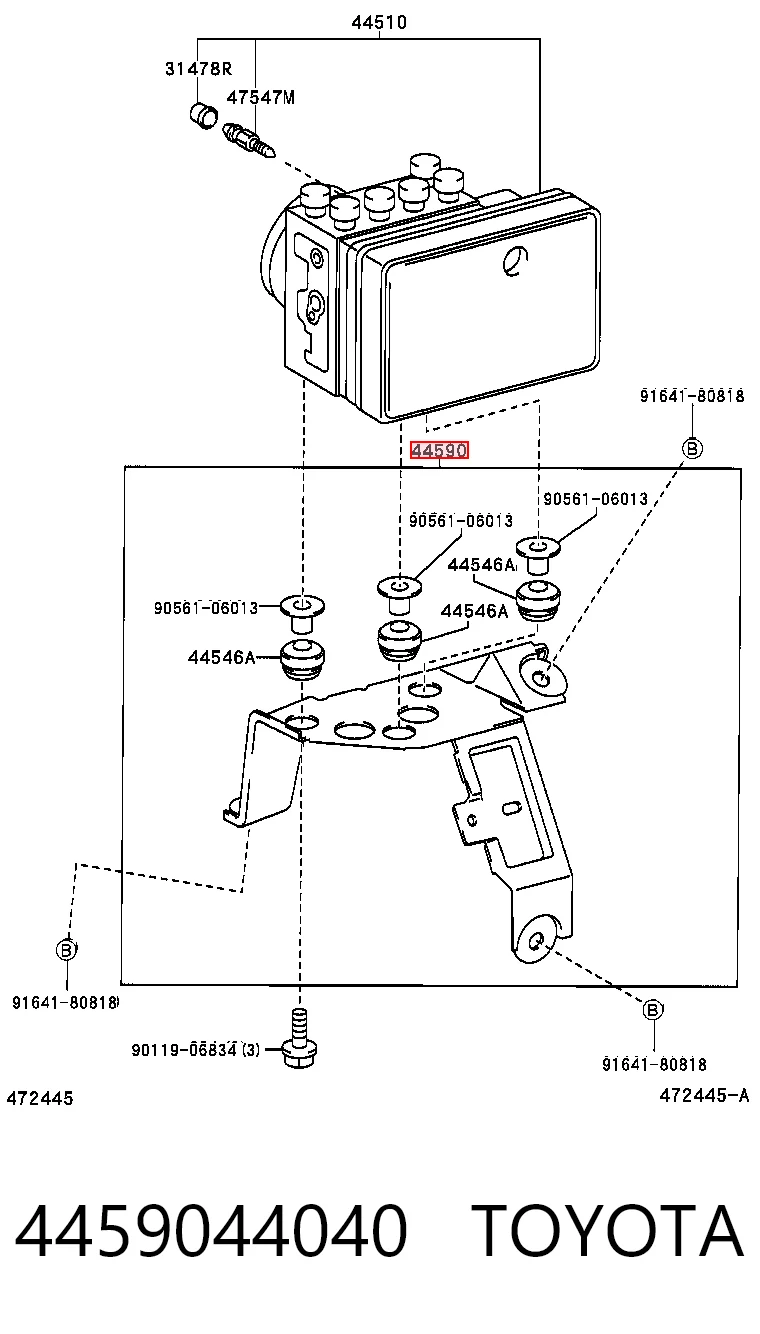 4459044040 Toyota