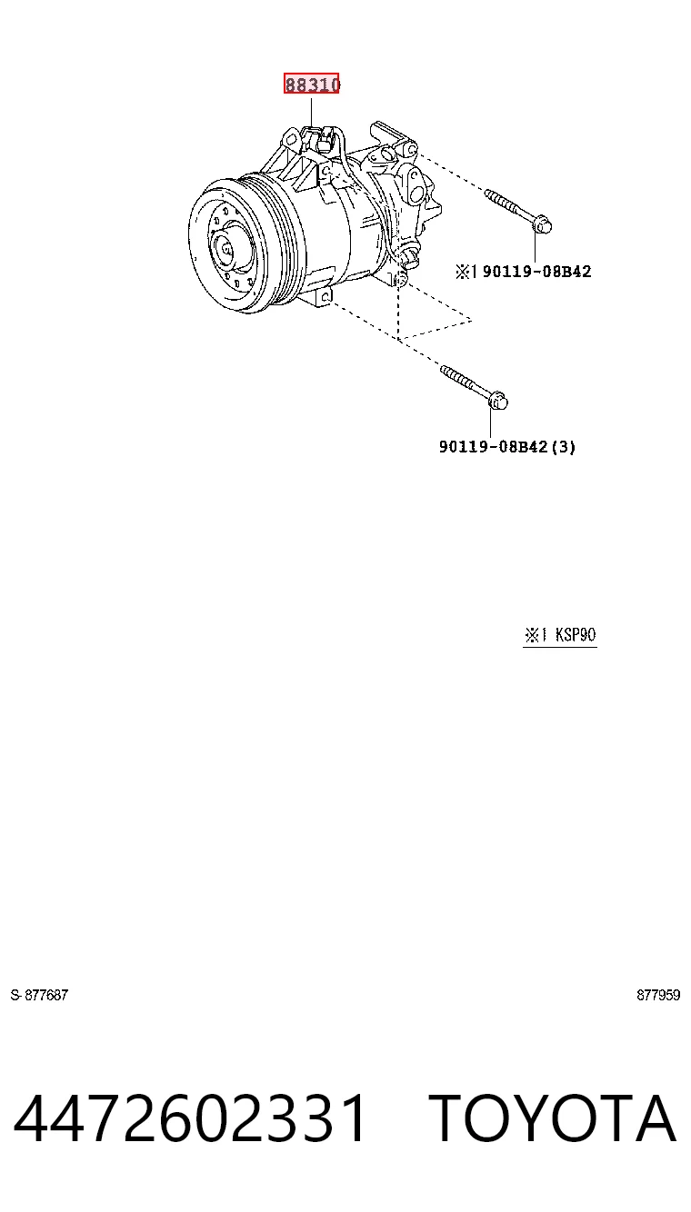 Compressor de aparelho de ar condicionado VAG 883100D330 preço, a partir de 179,08 USD
