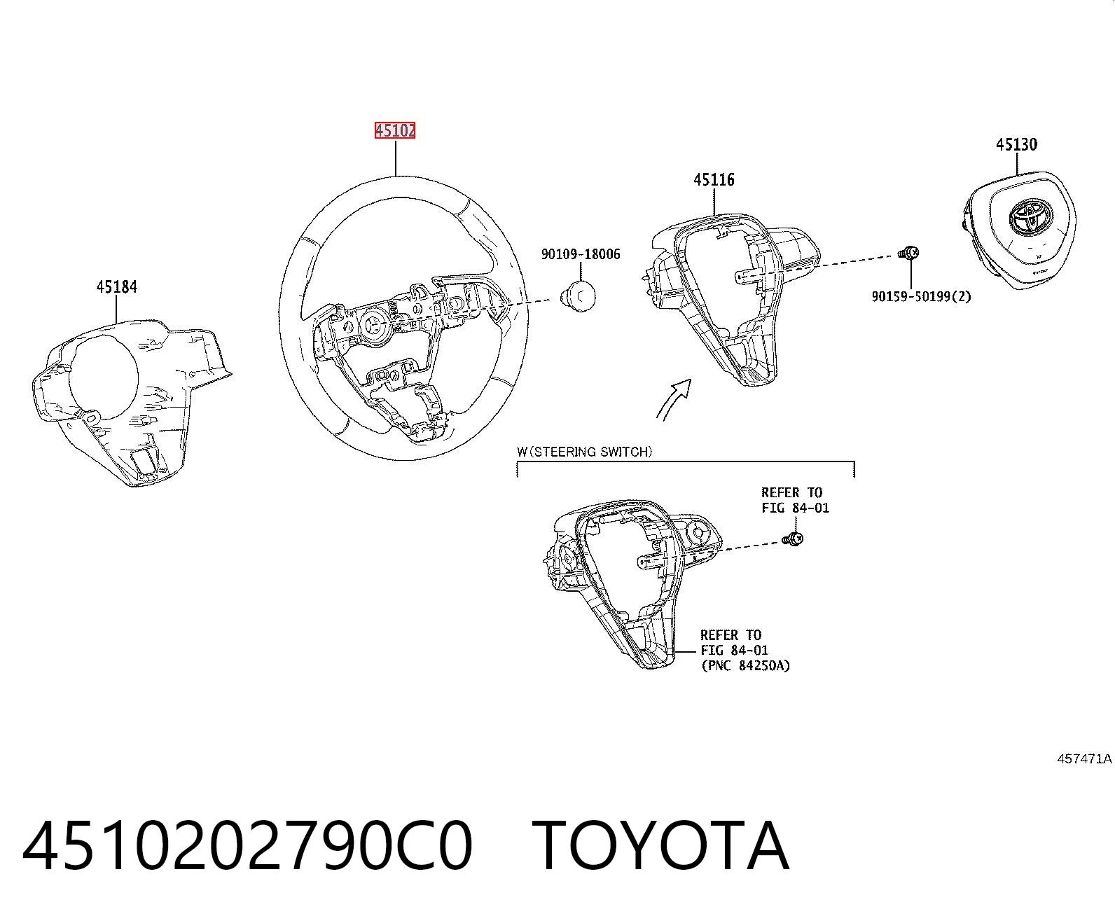 Volante Toyota Corolla  E21 ao melhor preço