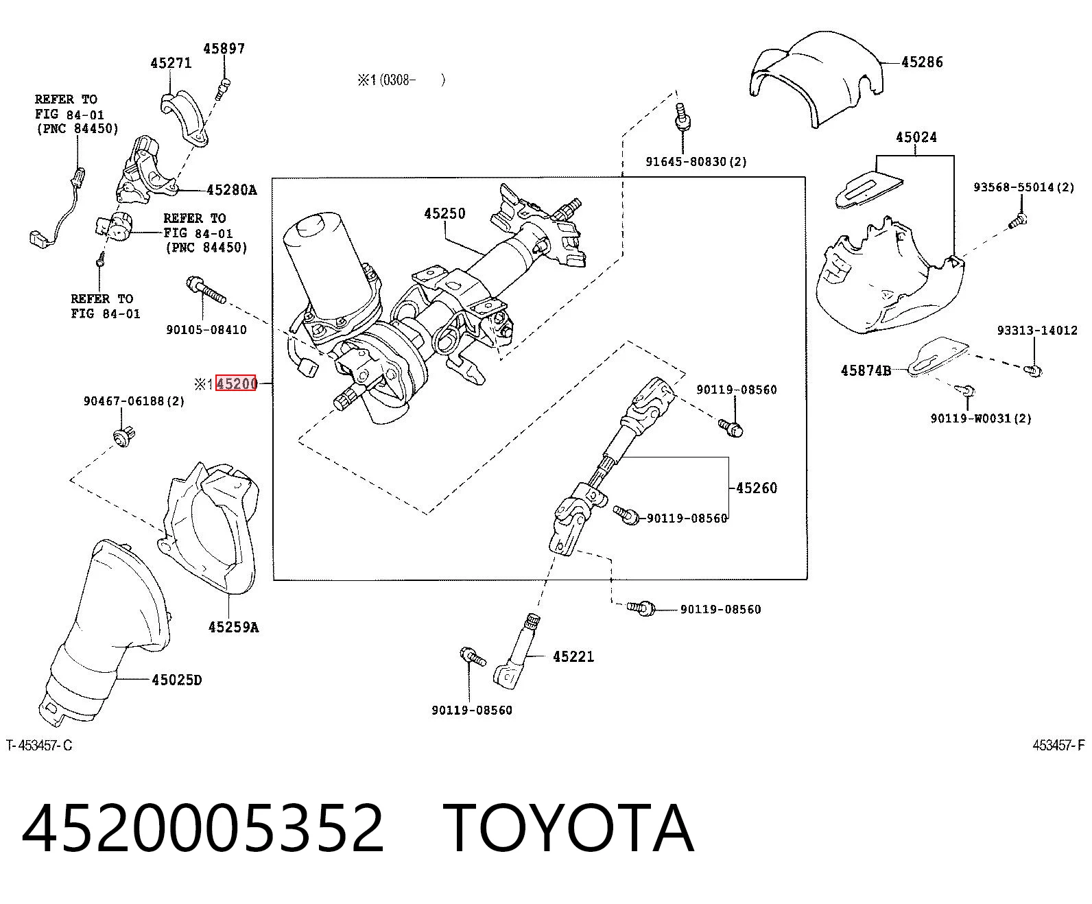  Toyota Avensis  (2003-2008)