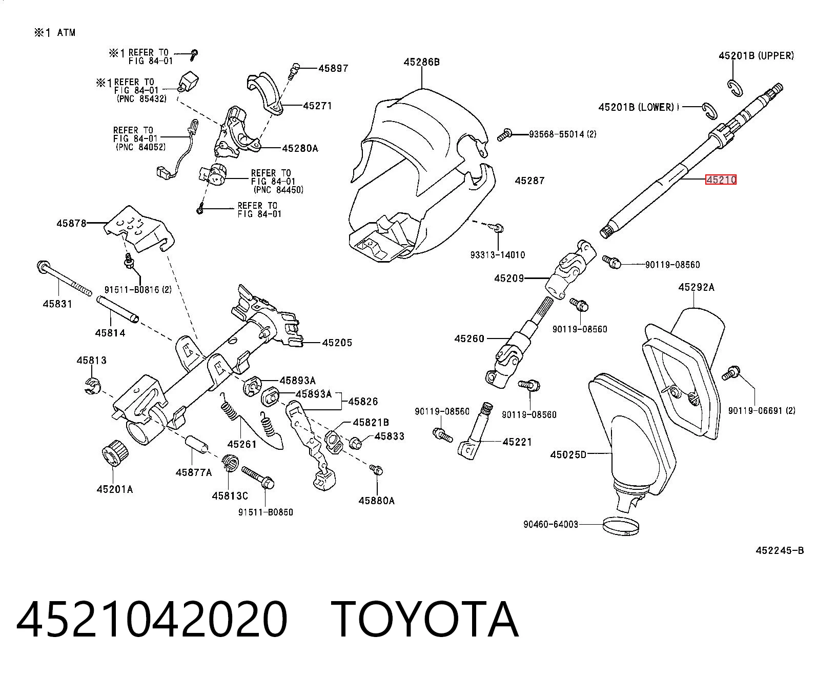 4521042020 Toyota