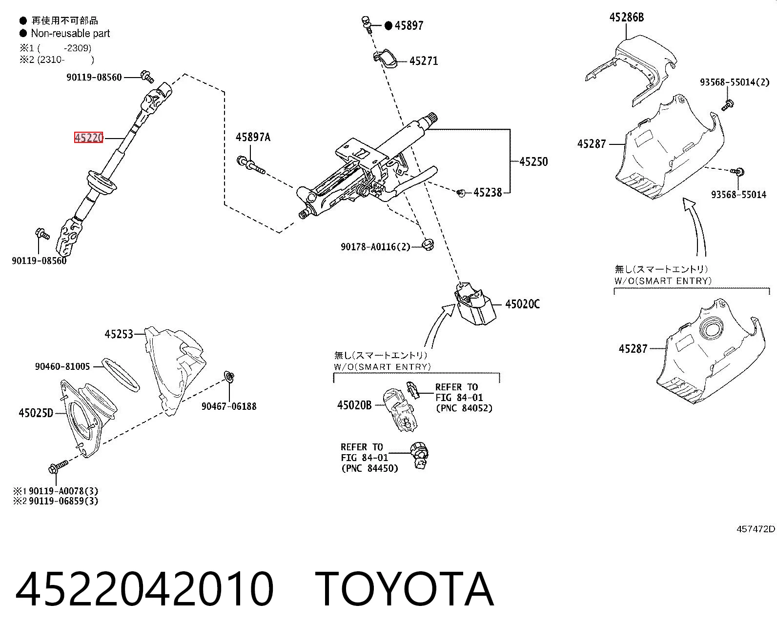 4522042010 Toyota
