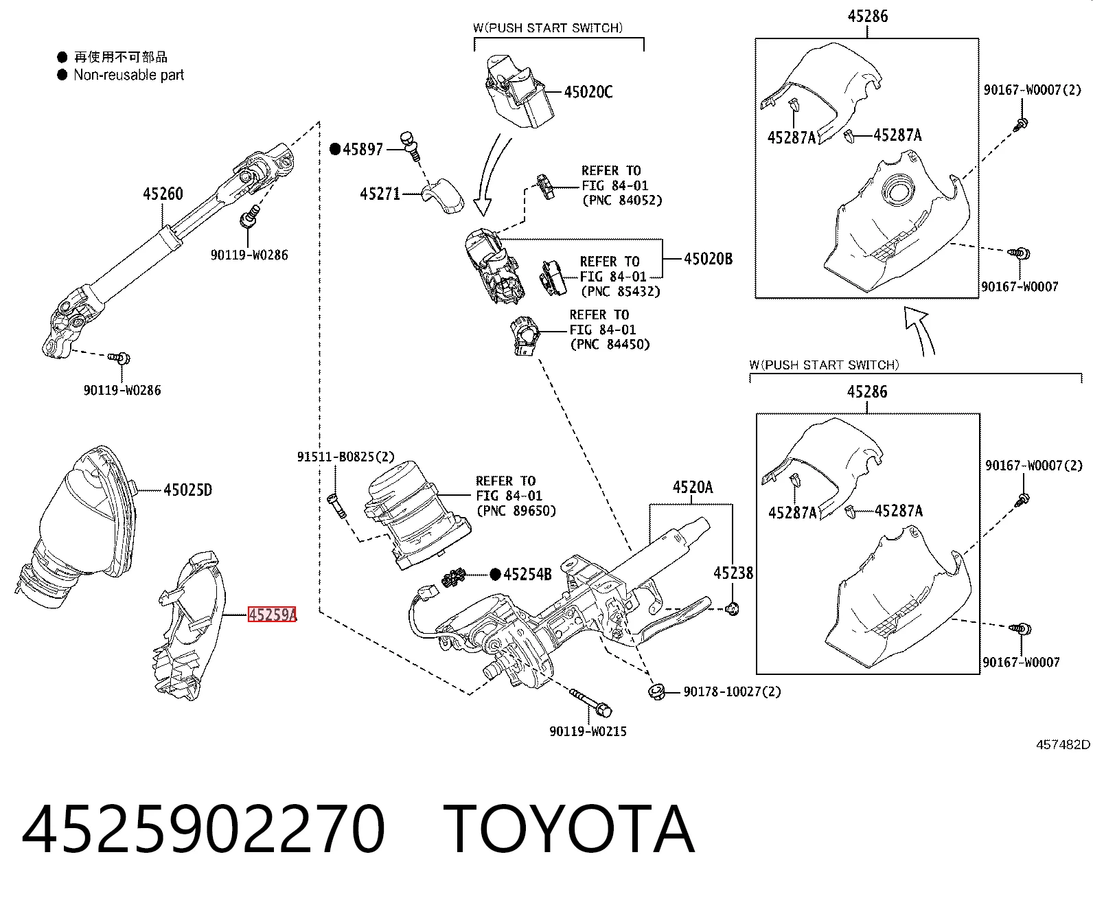 4525902270 Toyota