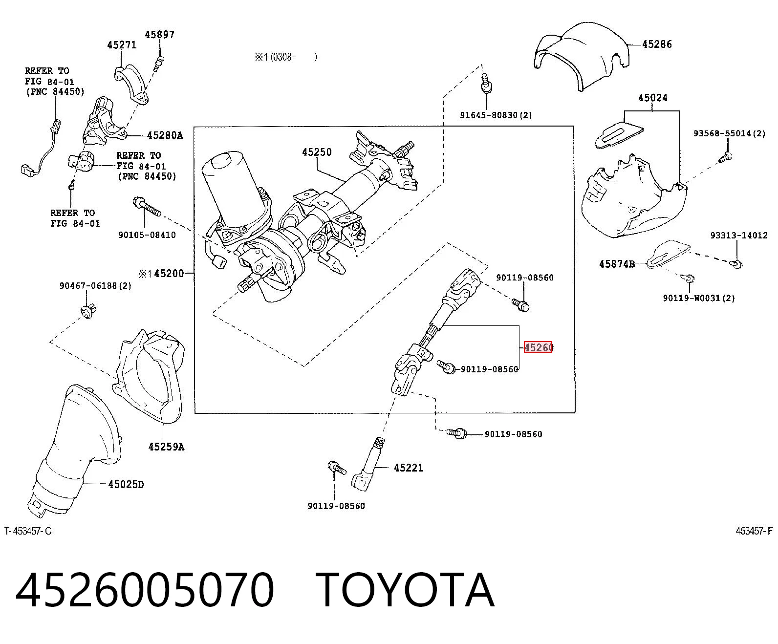 4526005070 Toyota