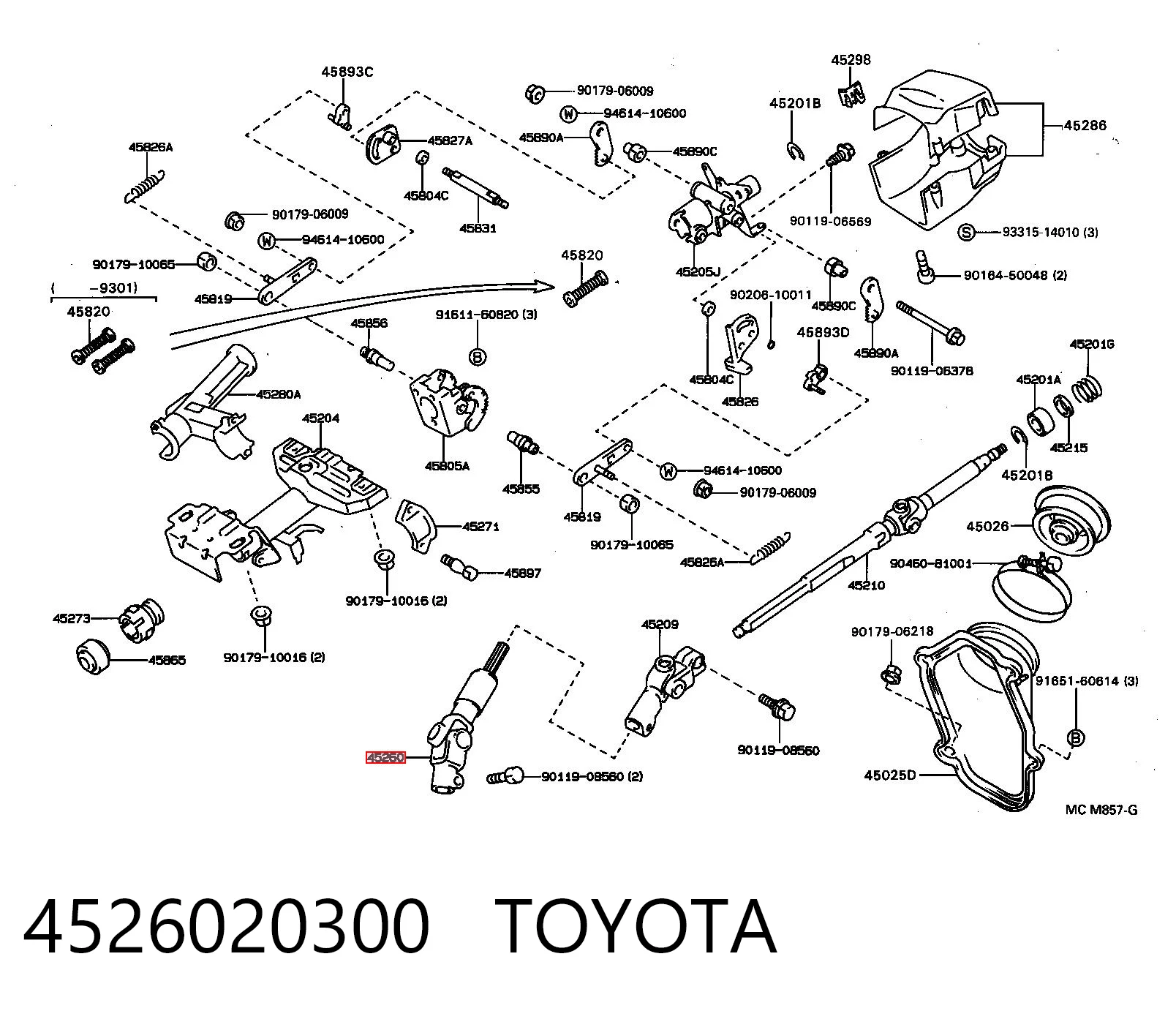4526020300 Toyota