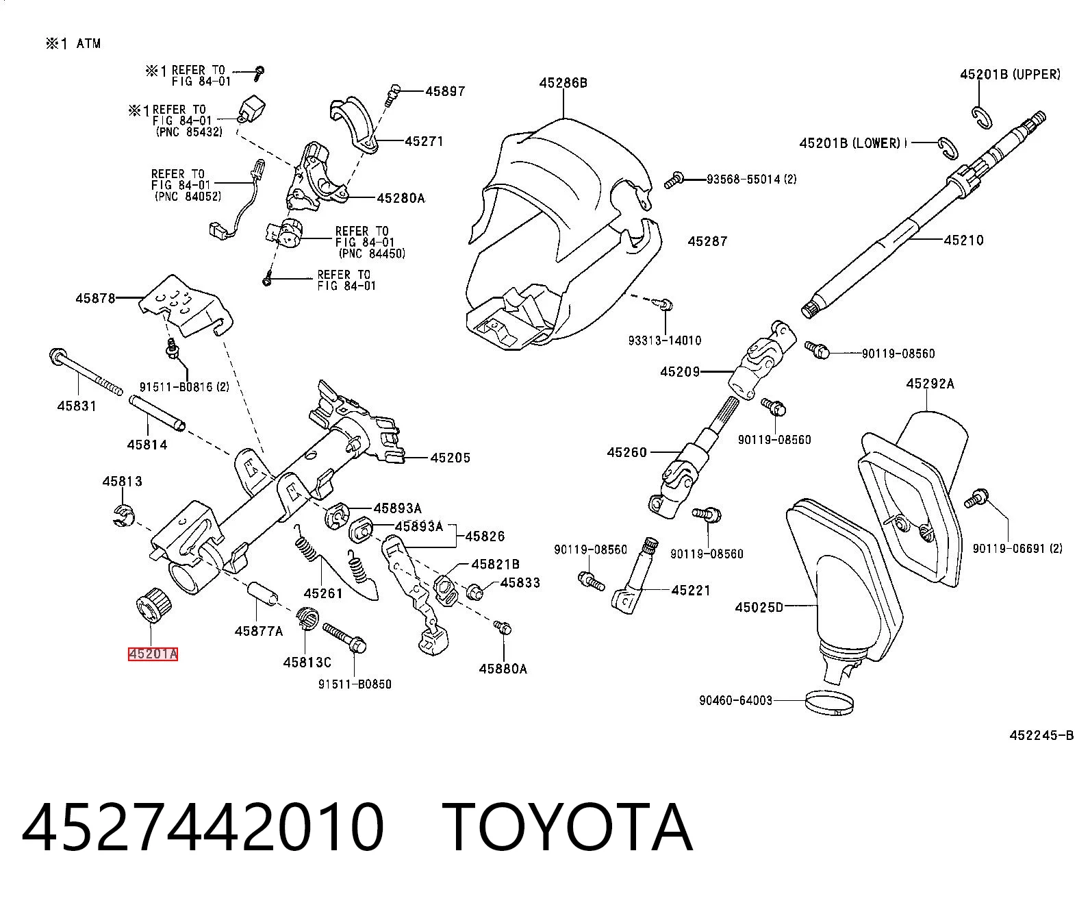 4527442010 Toyota