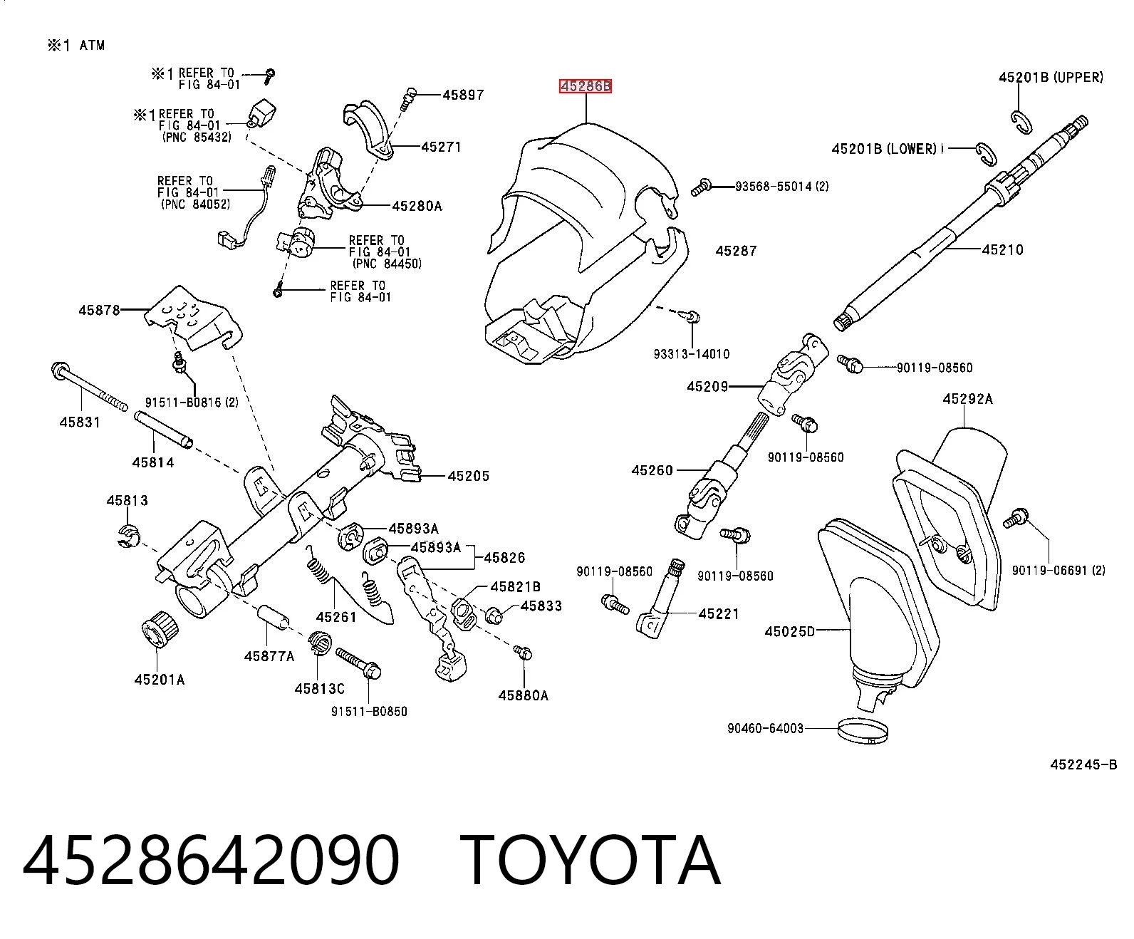 4528642090 Toyota