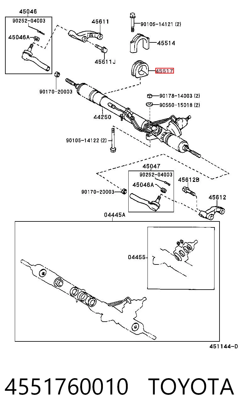4551760010 Toyota