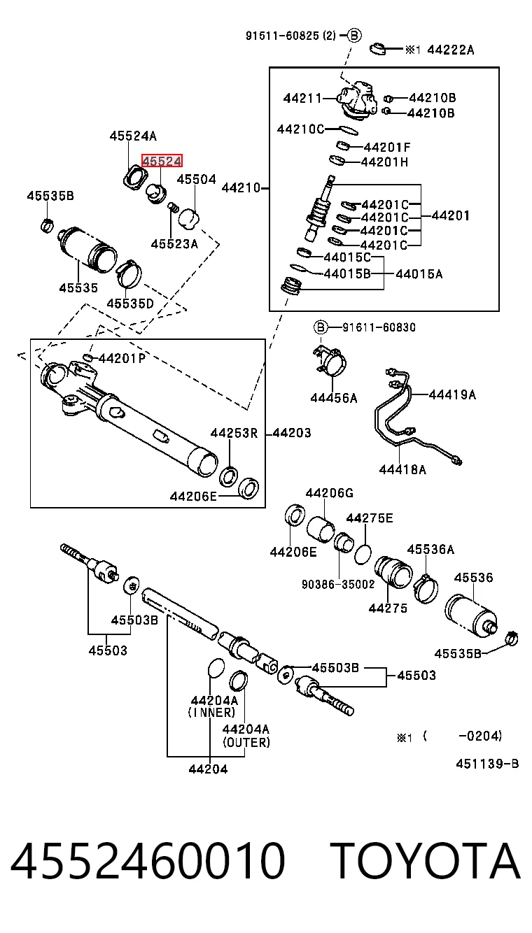 4552460010 Toyota