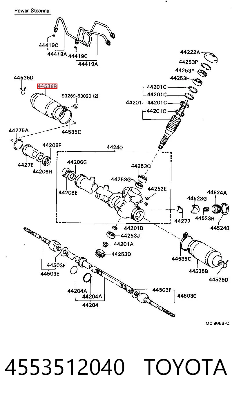 4553512040 Toyota