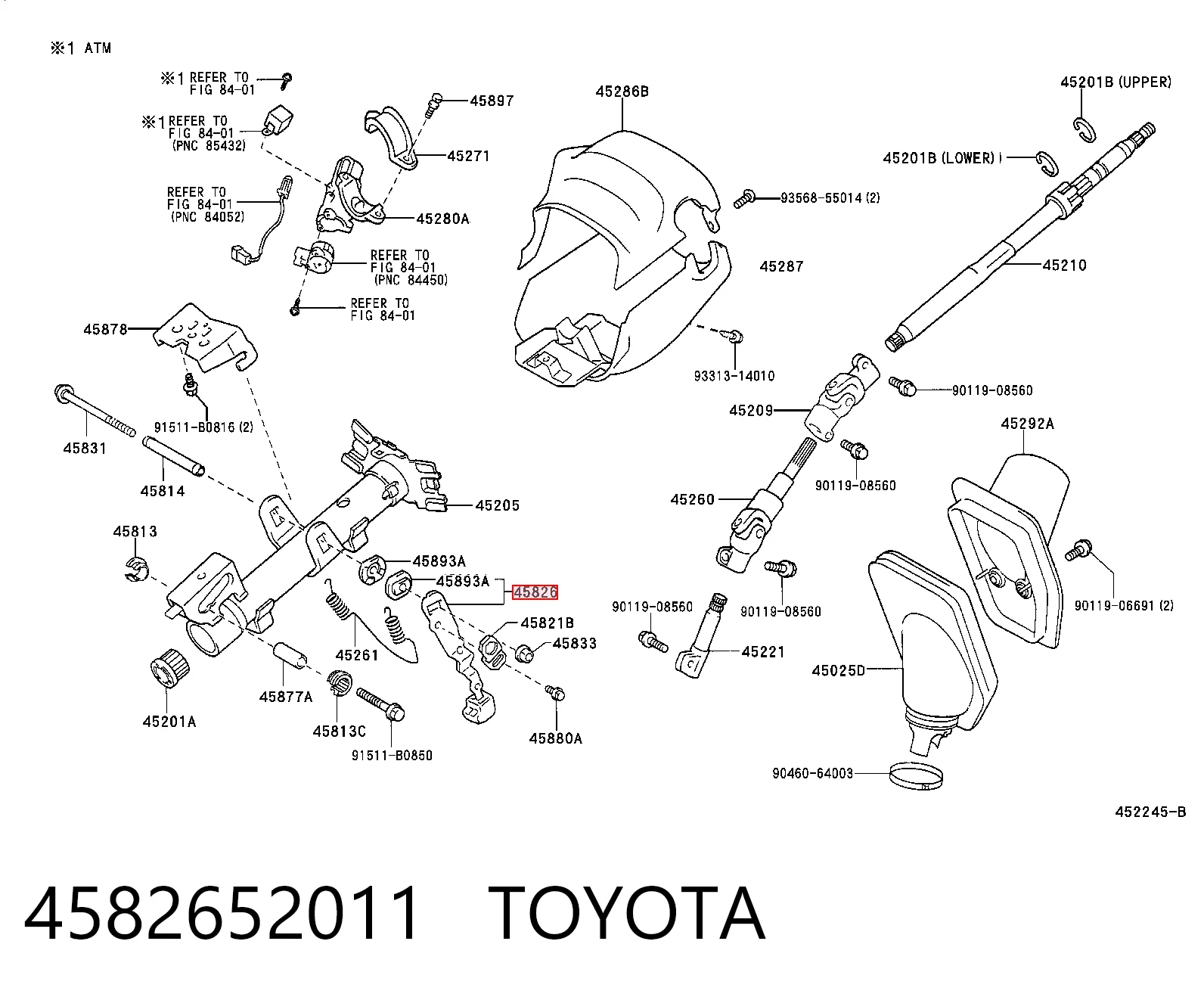 4582652011 Toyota