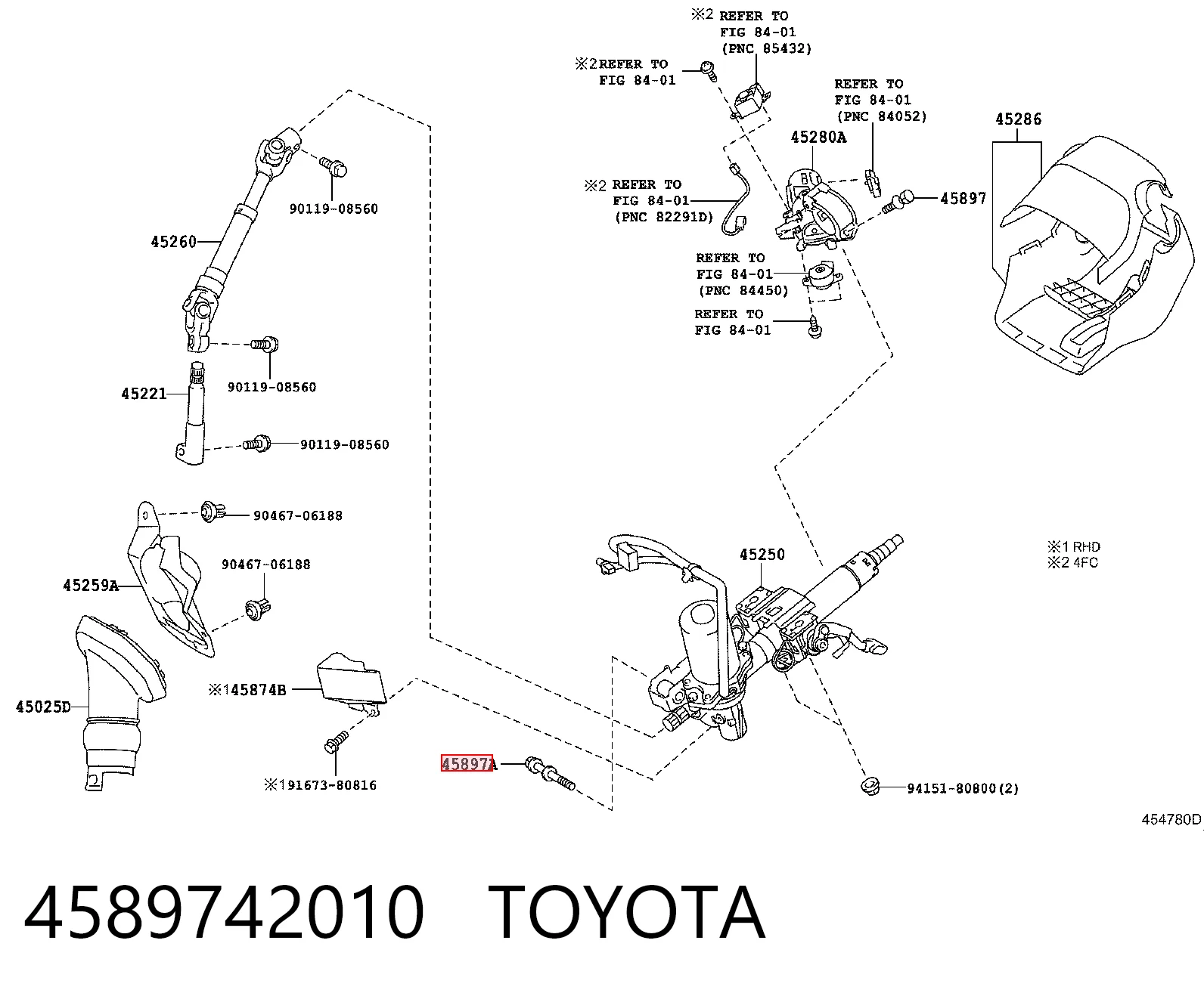 4589742010 Toyota
