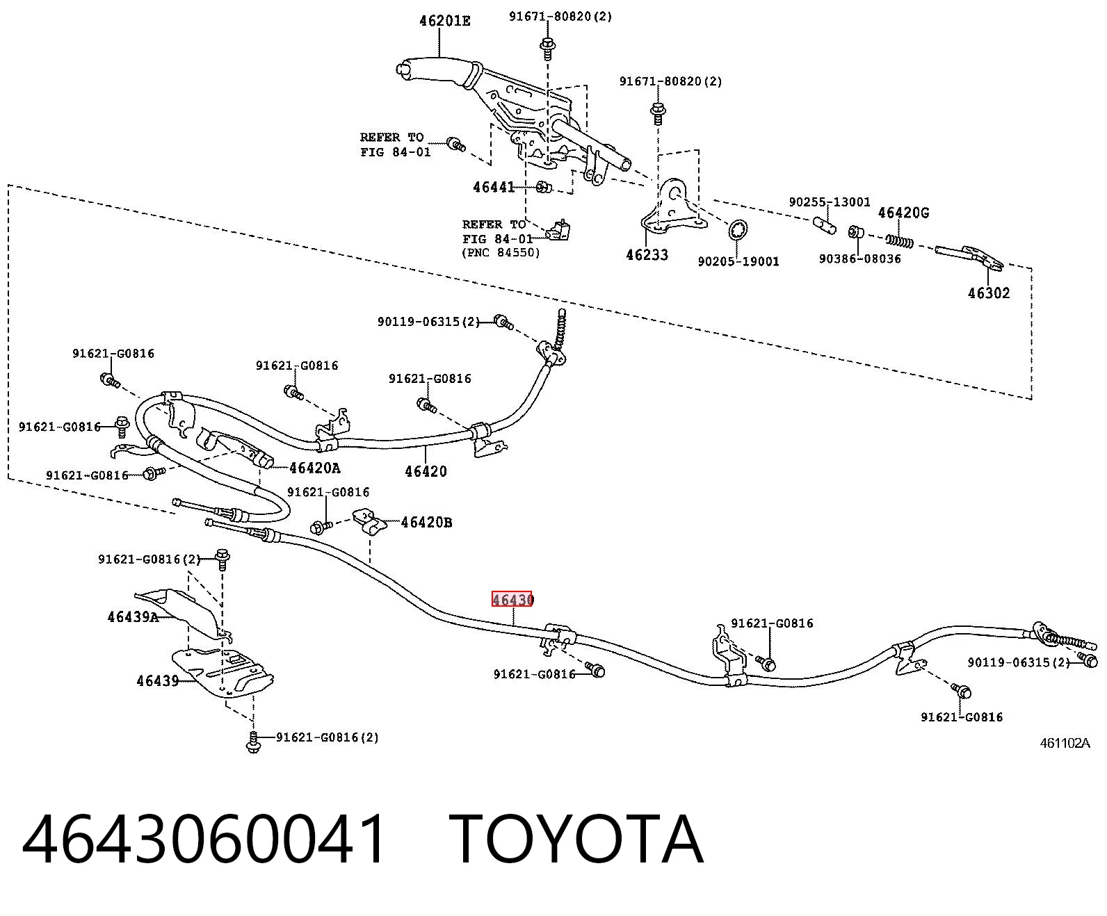 4643060041 Toyota