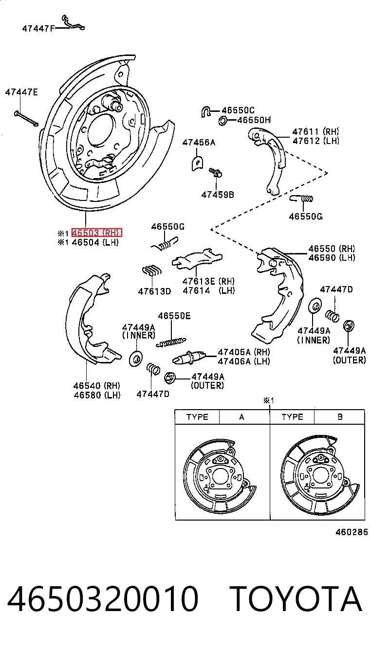 4650320010 Toyota