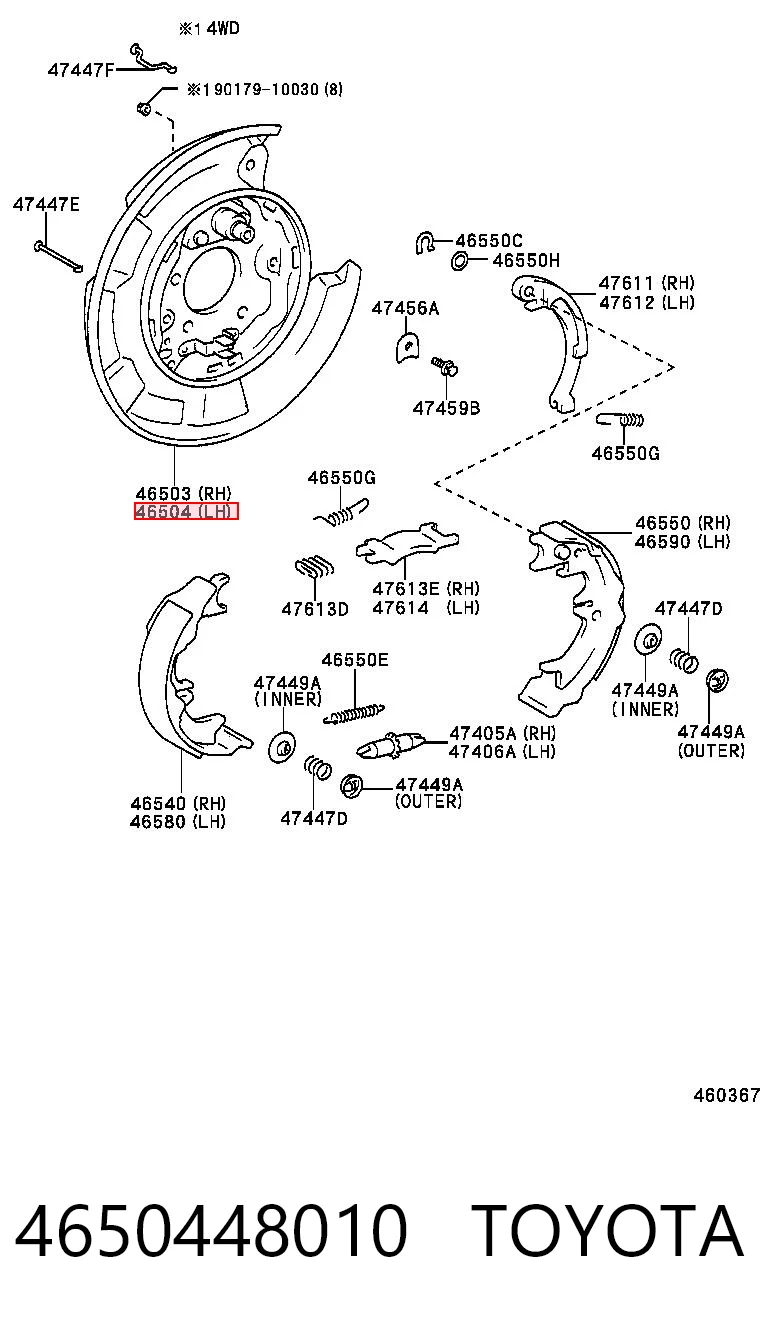 4650448010 Toyota