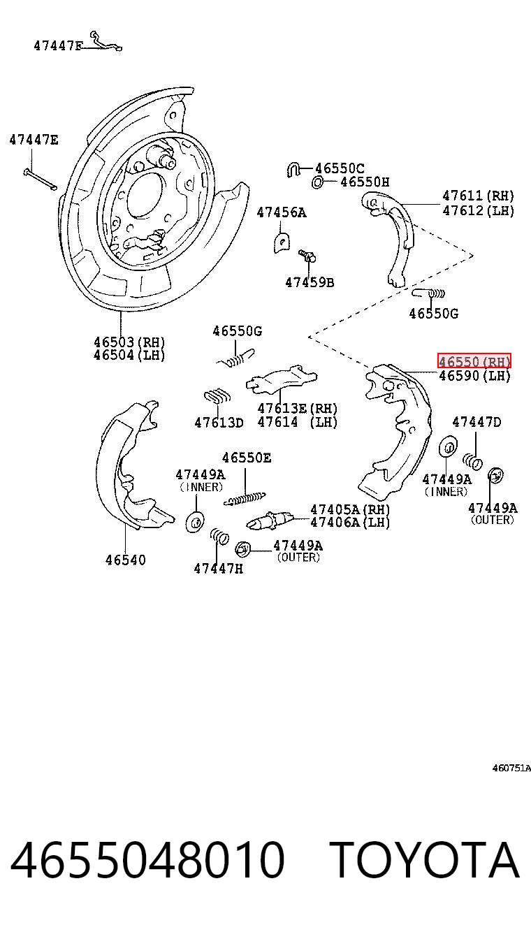 4655048010 Toyota