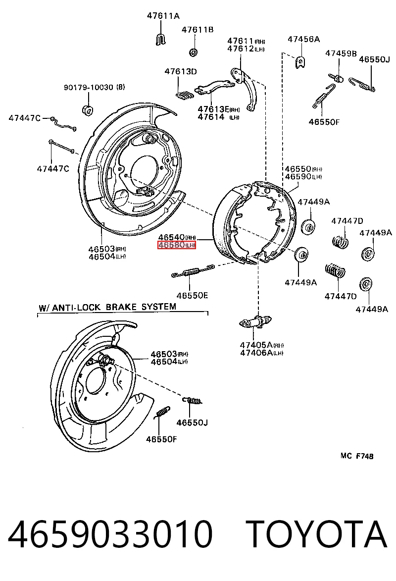 4659033010 Toyota