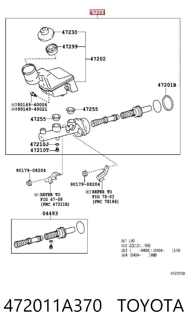  Cilindro mestre do freio Mazda 323 C V hatchback (BA) (1994 - 1998) C V