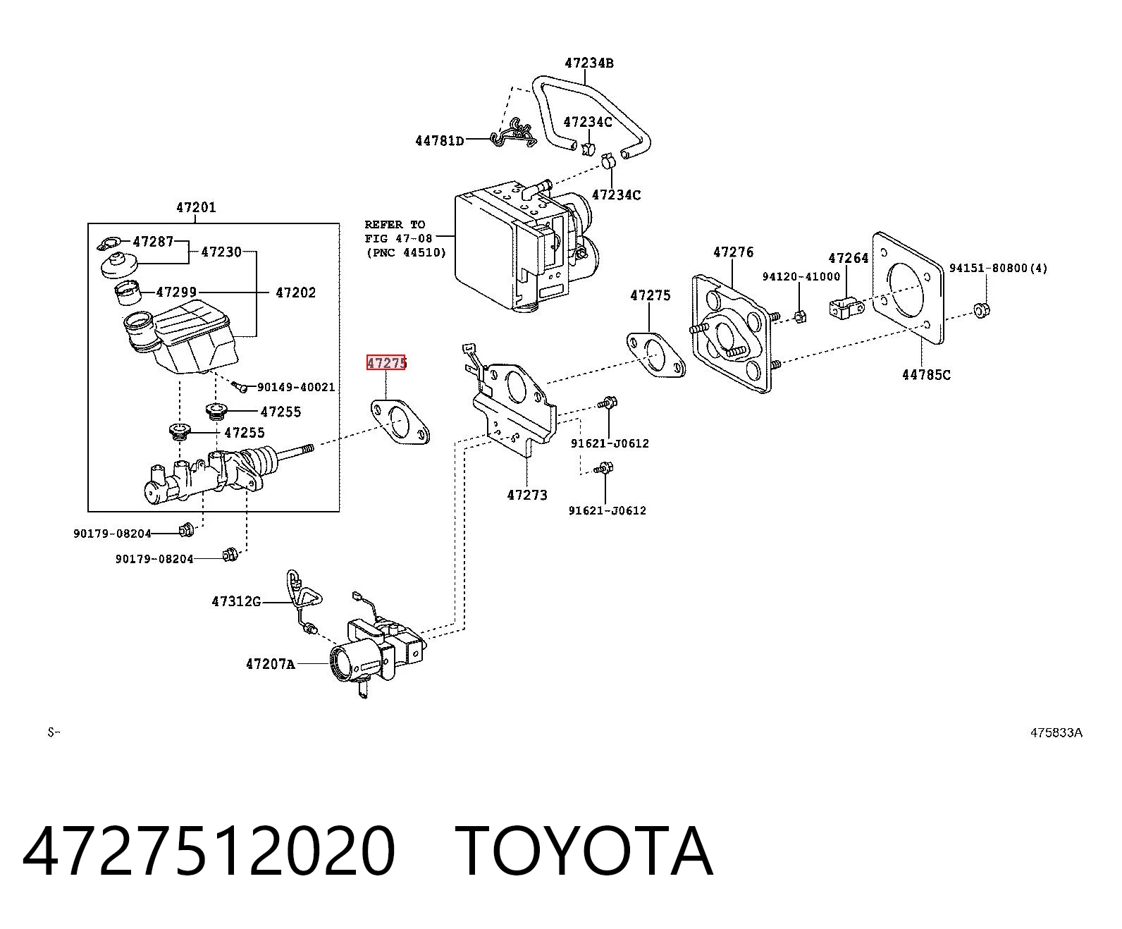4727512020 Toyota