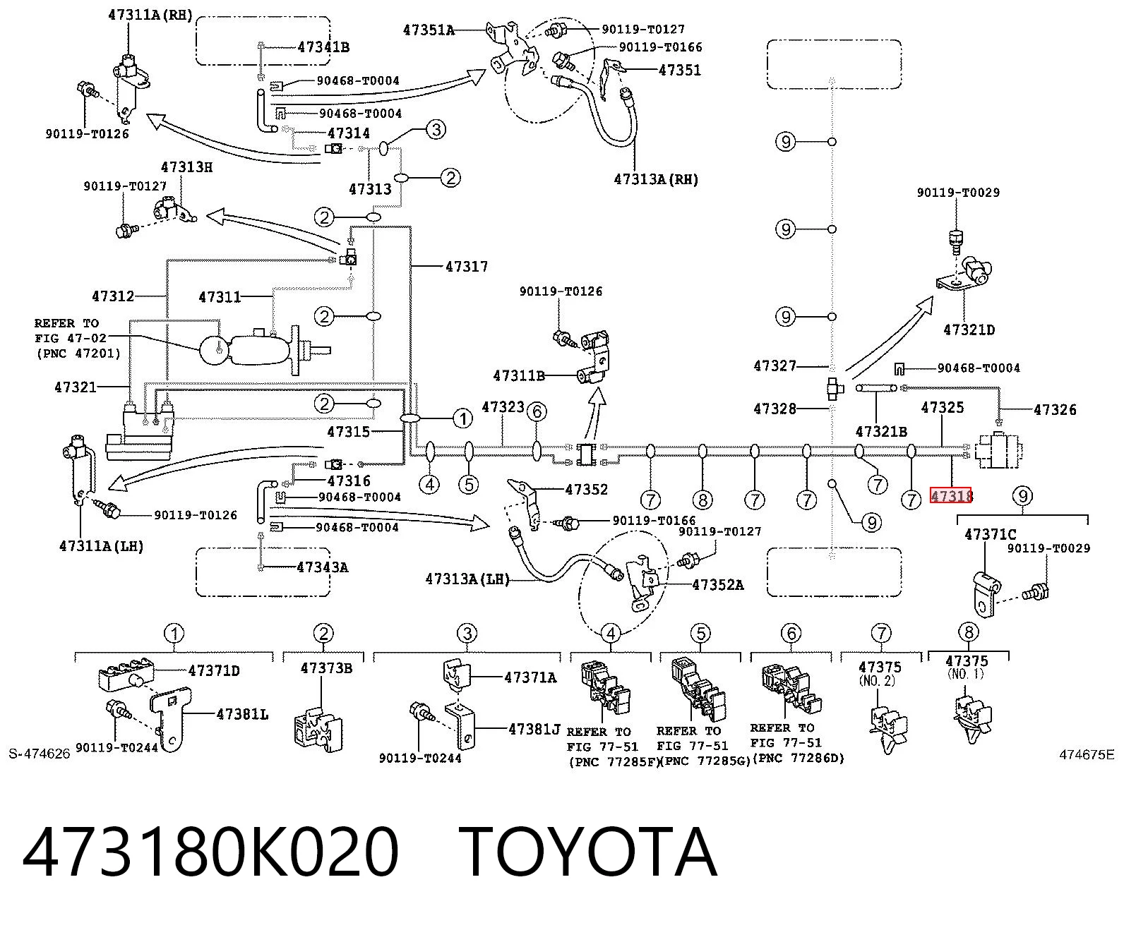 473180K020 Toyota
