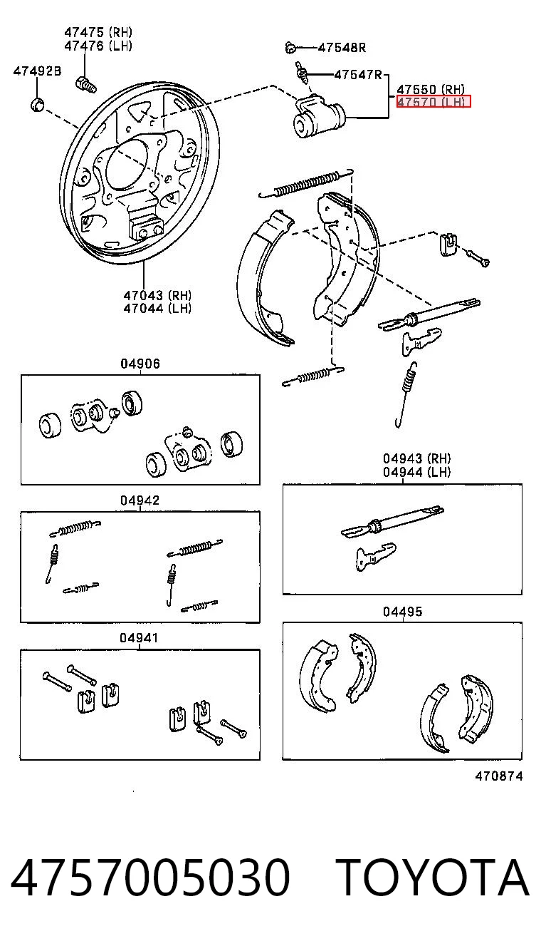 4757005030 Toyota