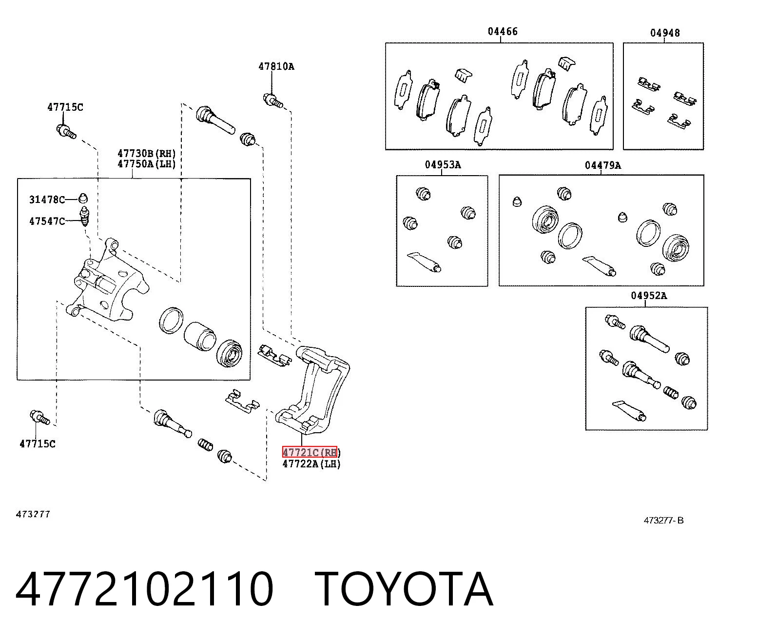 4772102110 Toyota